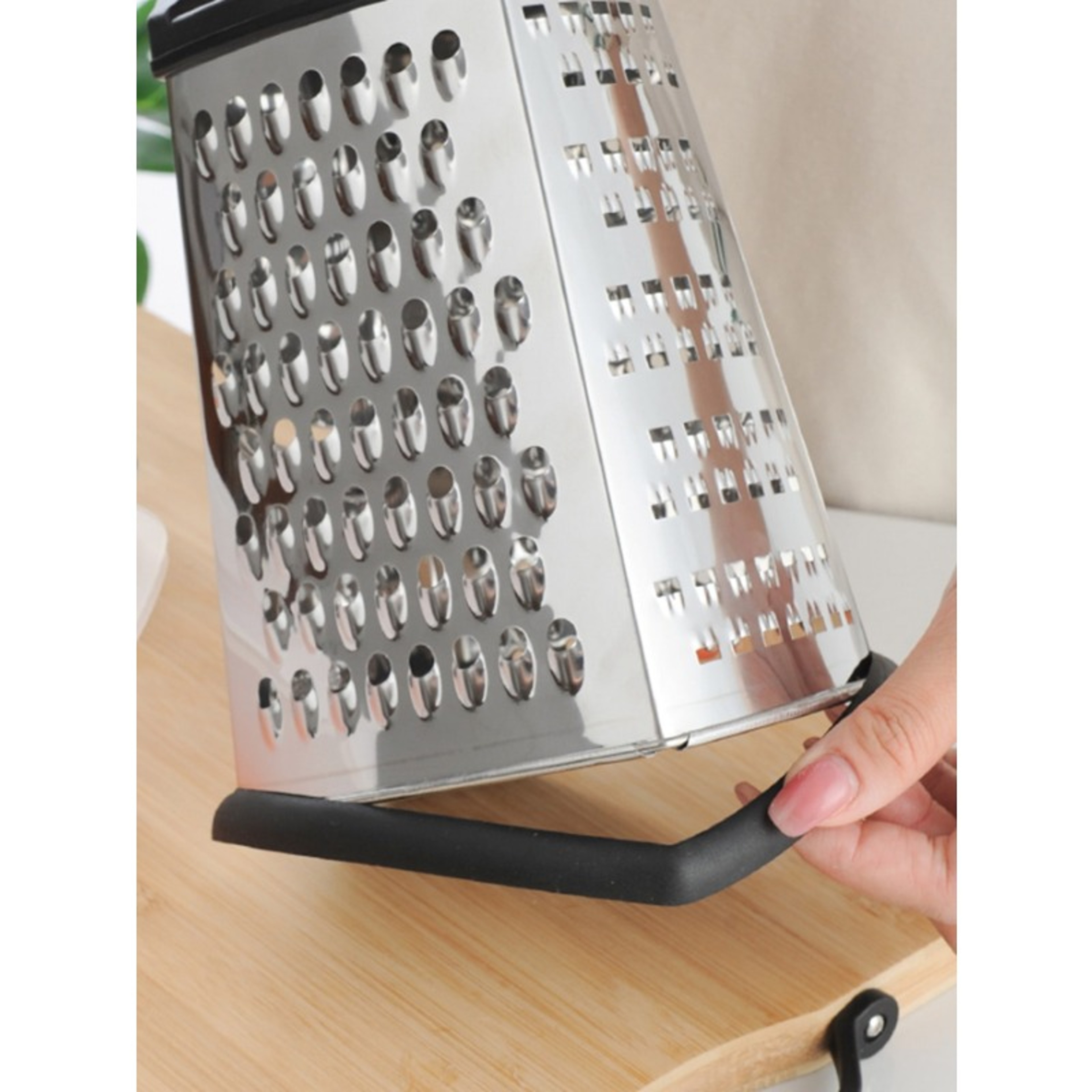 Stainless Steel Box Grater and Vegetable Slicer – view 3