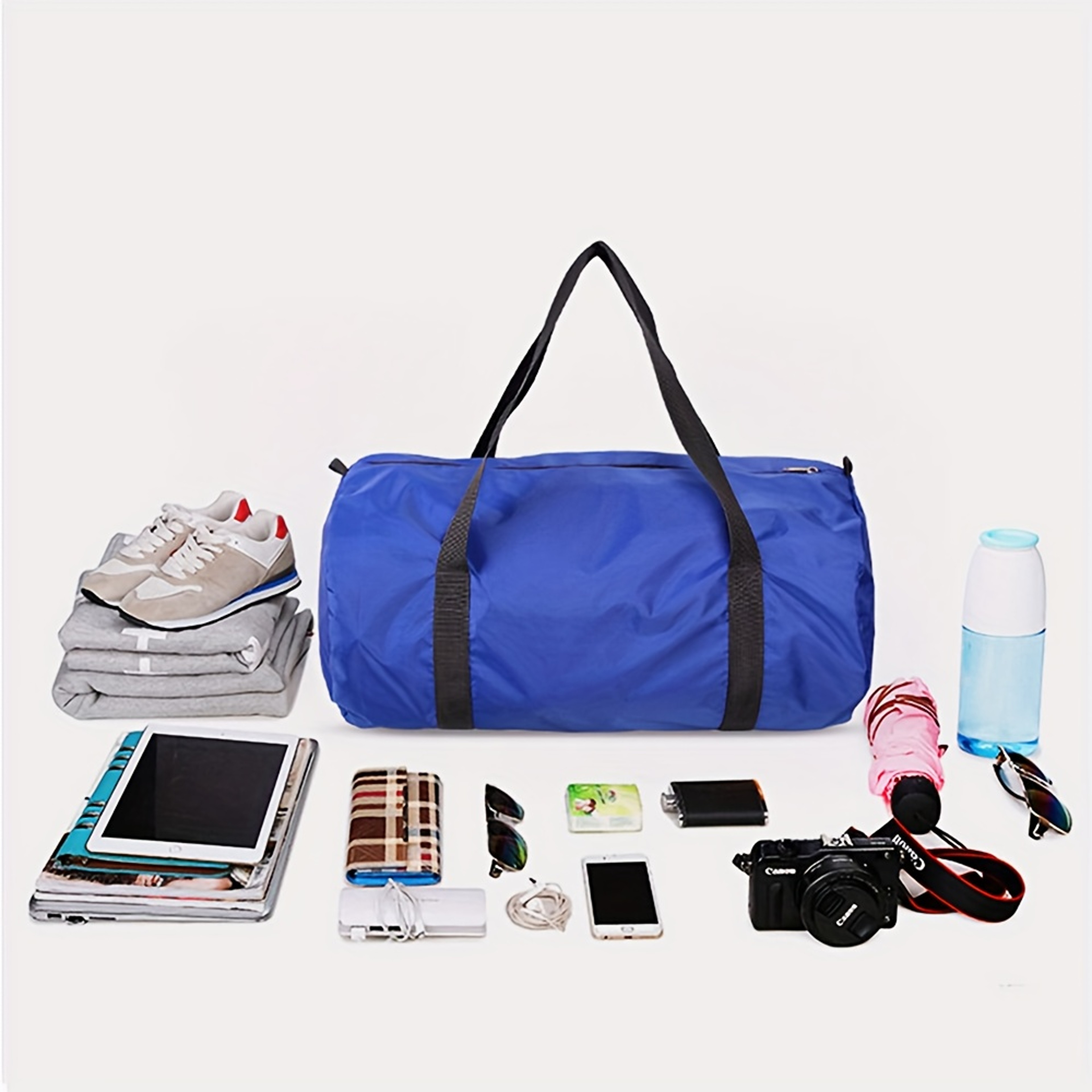 Compact Foldable Gym Bag Lightweight Travel Duffel 4