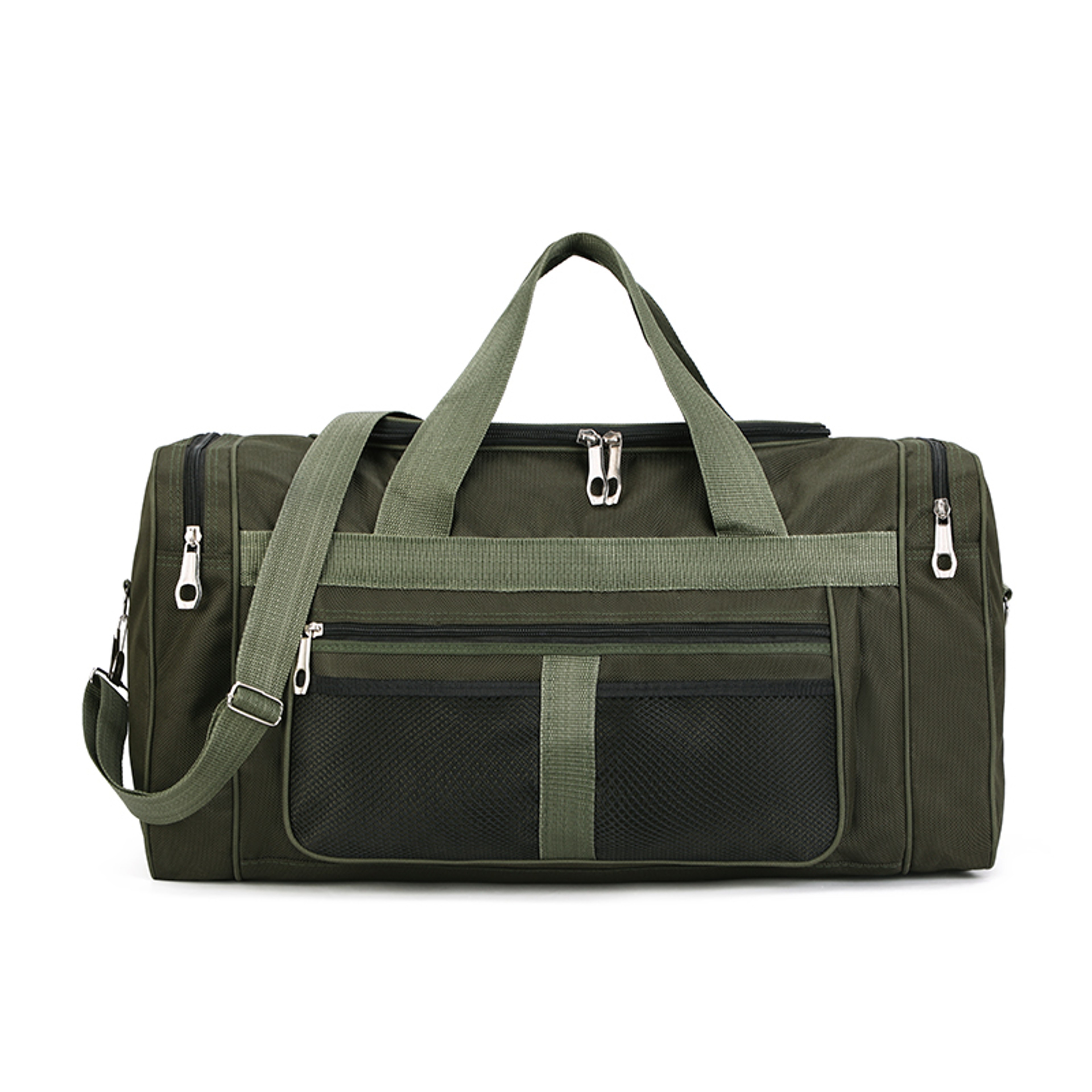 Large Capacity Weekender Travel Bag With Shoulder Strap 1