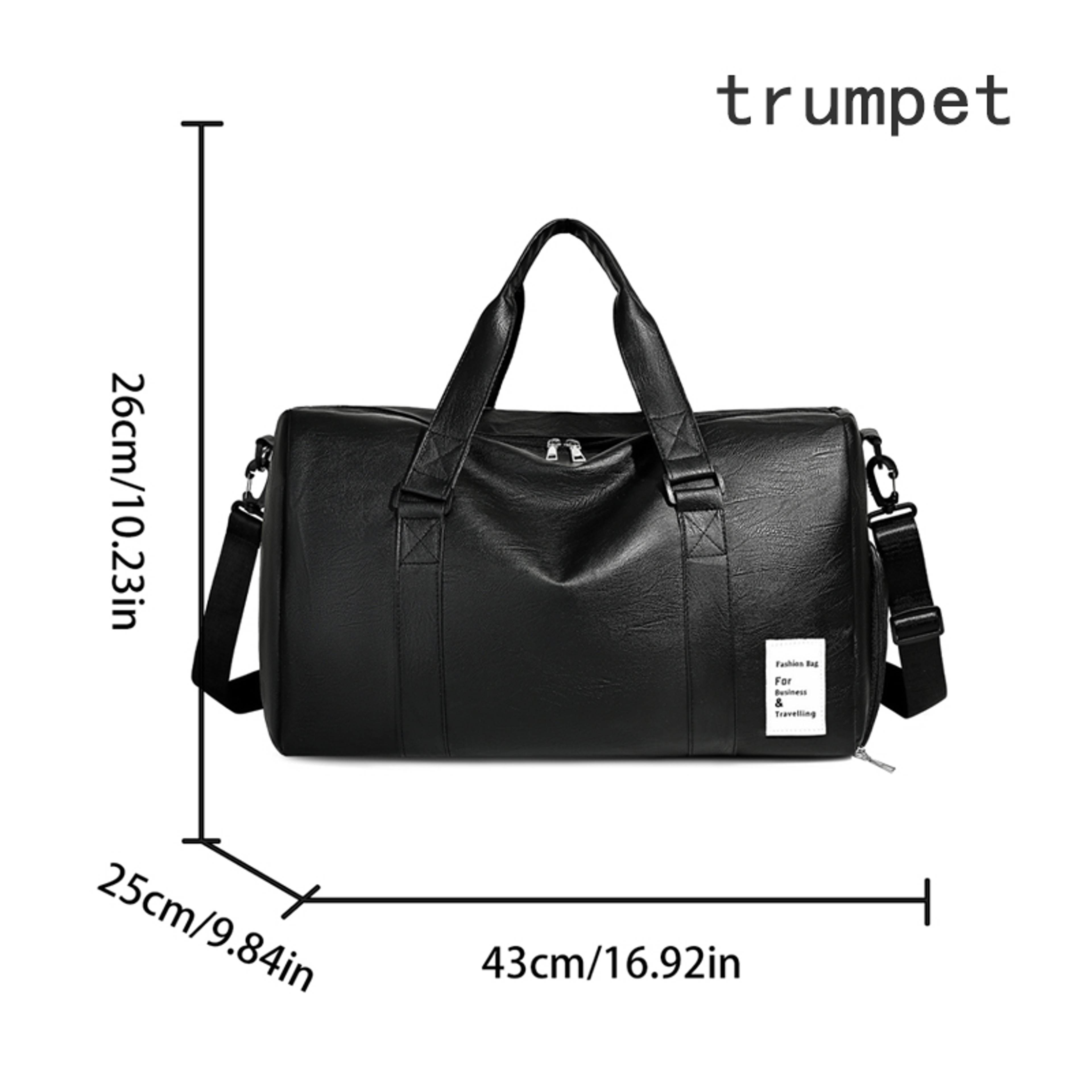 Large Capacity Travel Duffel Bag With Wet Dry Separation 1