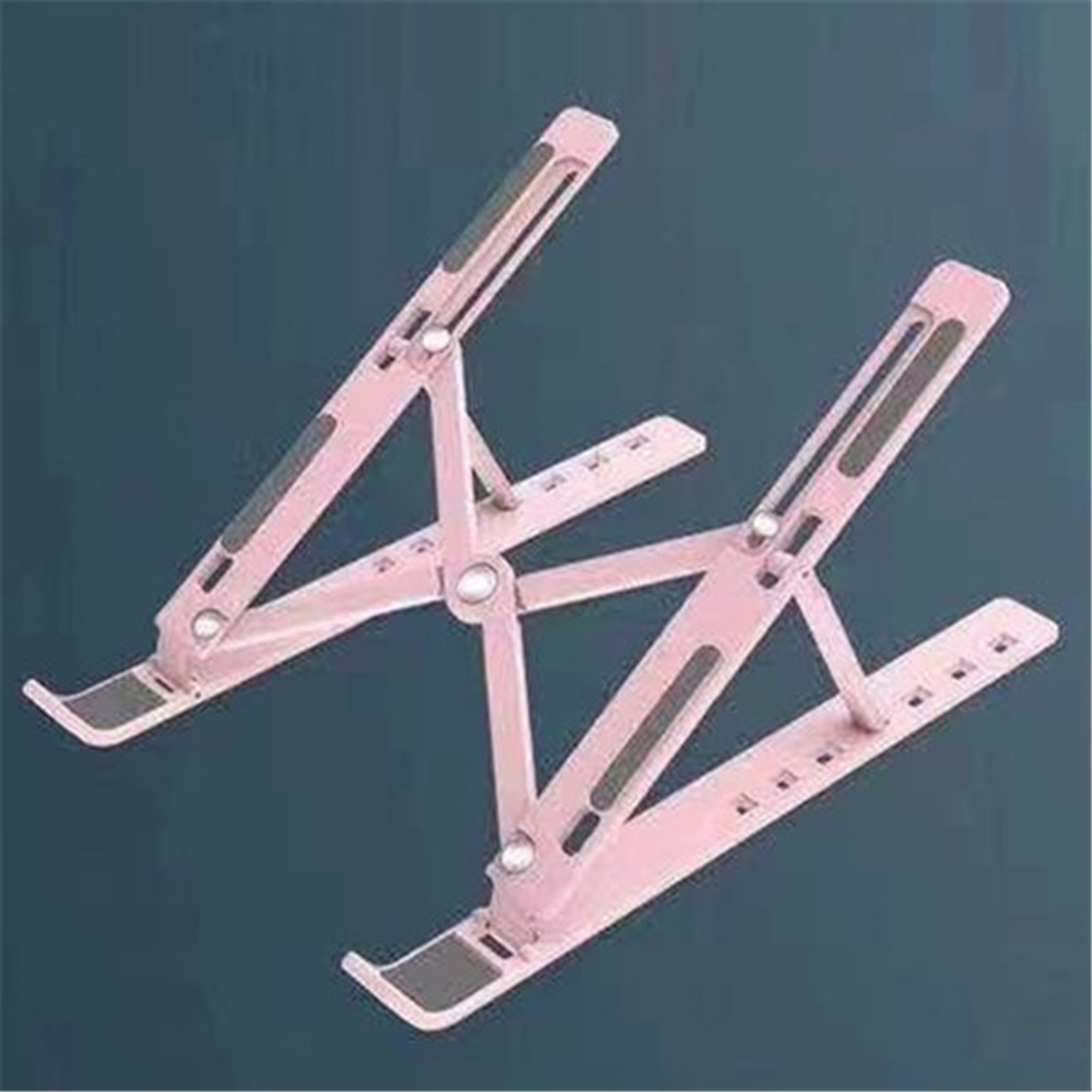 Portable Adjustable Laptop Stand Foldable Ergonomic Riser For Laptops And Tablets 0