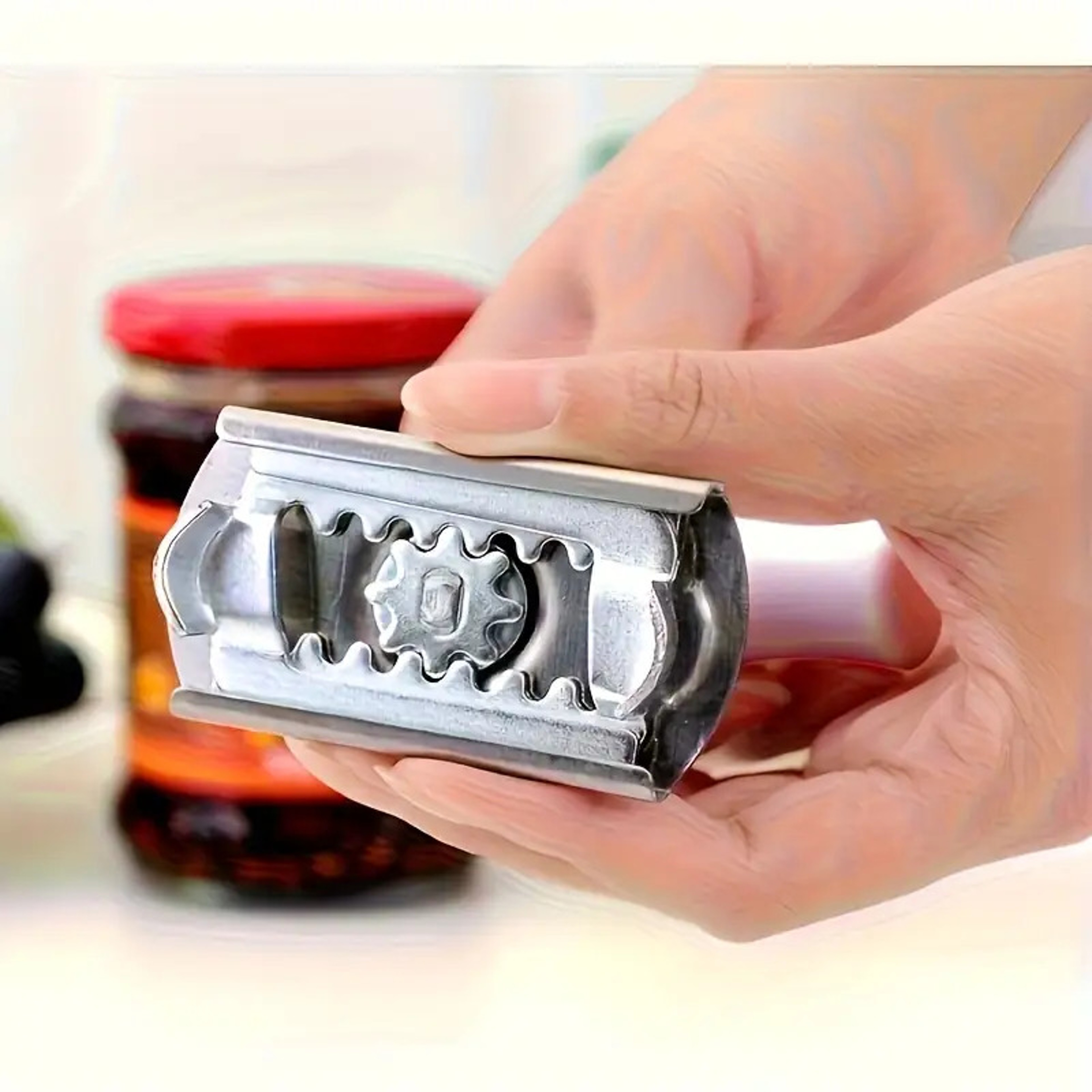 Adjustable Jar Opener And Manual Bottle Lid Gripper 5