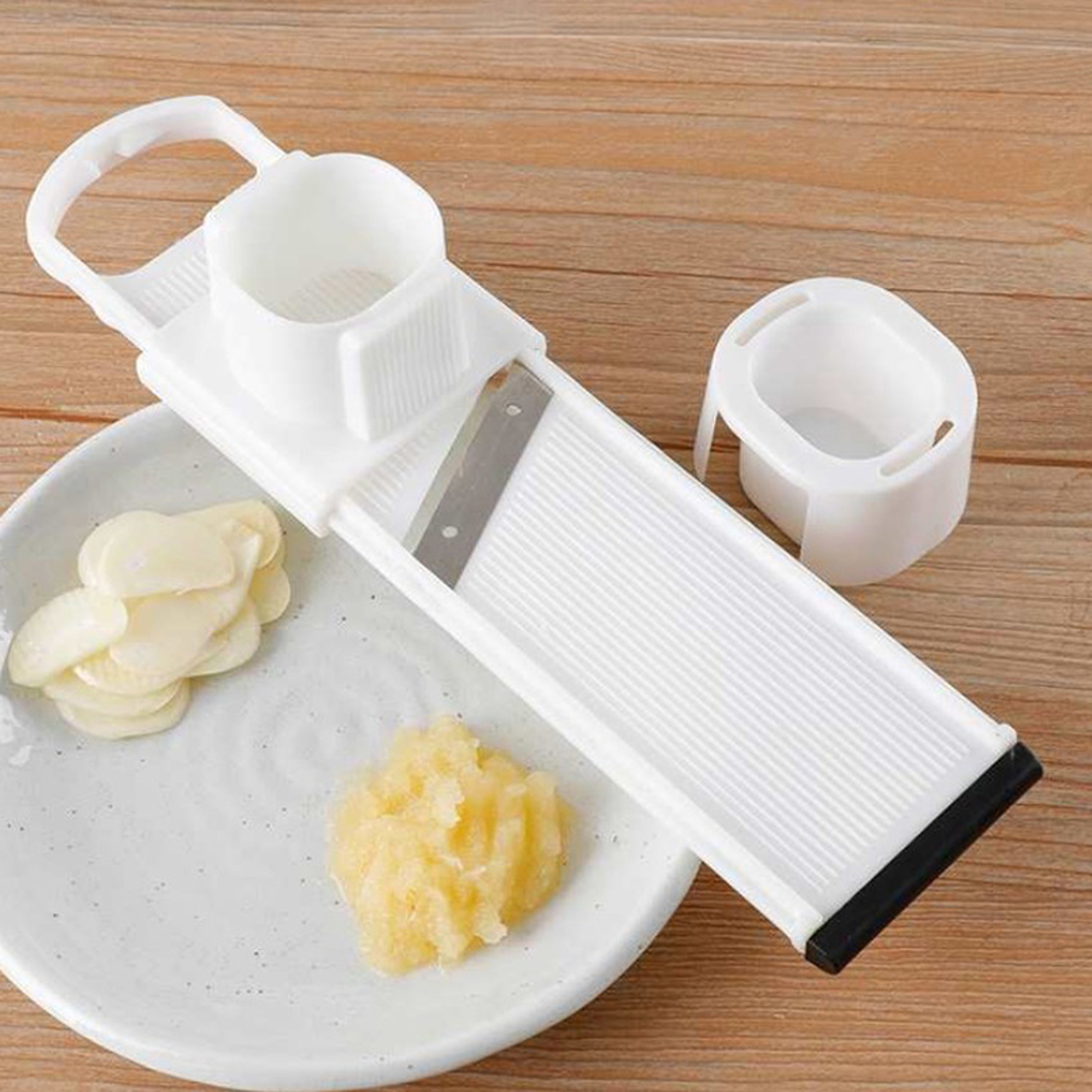 Manual Garlic Chopper and Ginger Slicer for Quick Food Prep – view 4