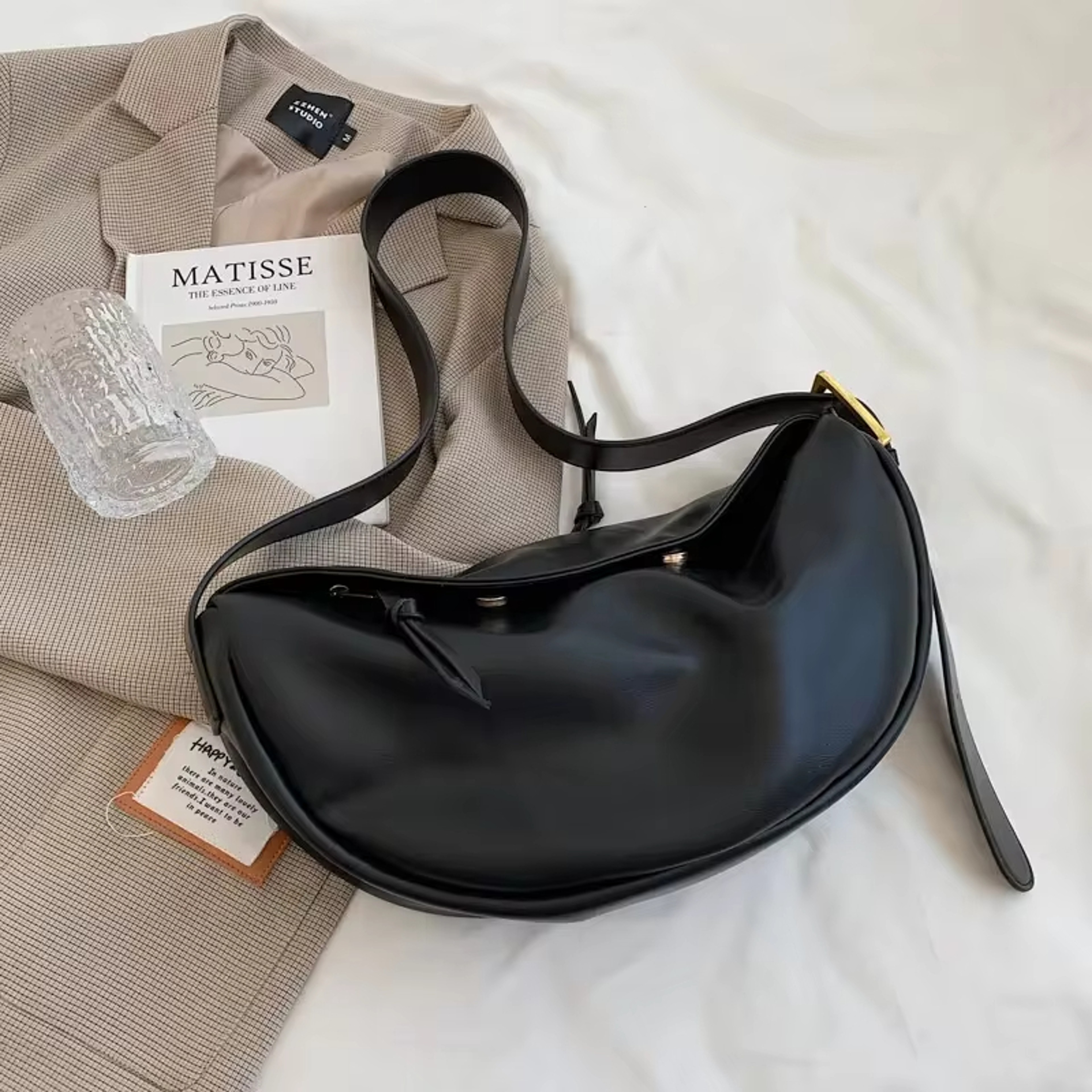 Everyday Elegance Large Crossbody Hobo Bag For Women 0