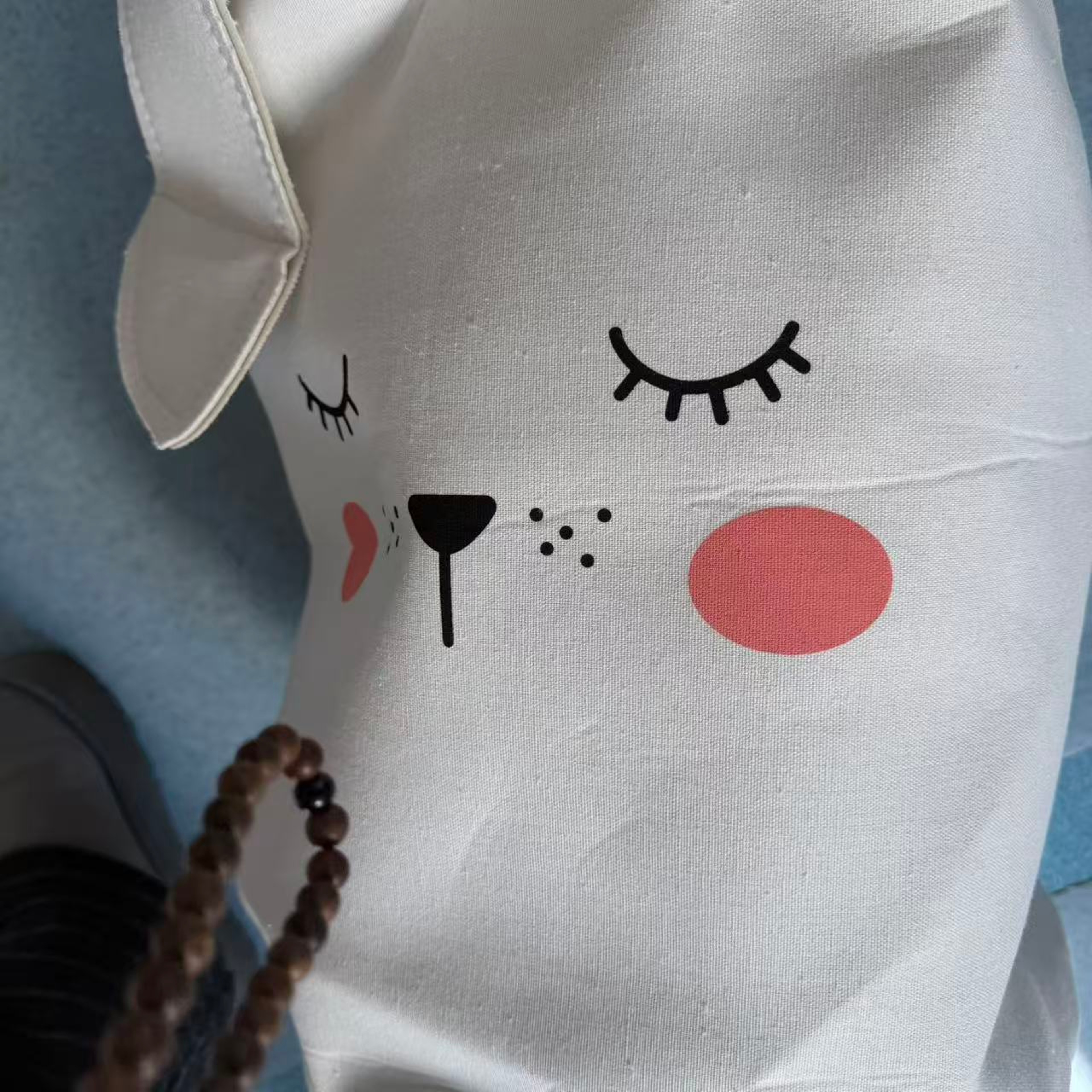 Rabbit Laundry Basket Foldable Toy Storage Organizer 2