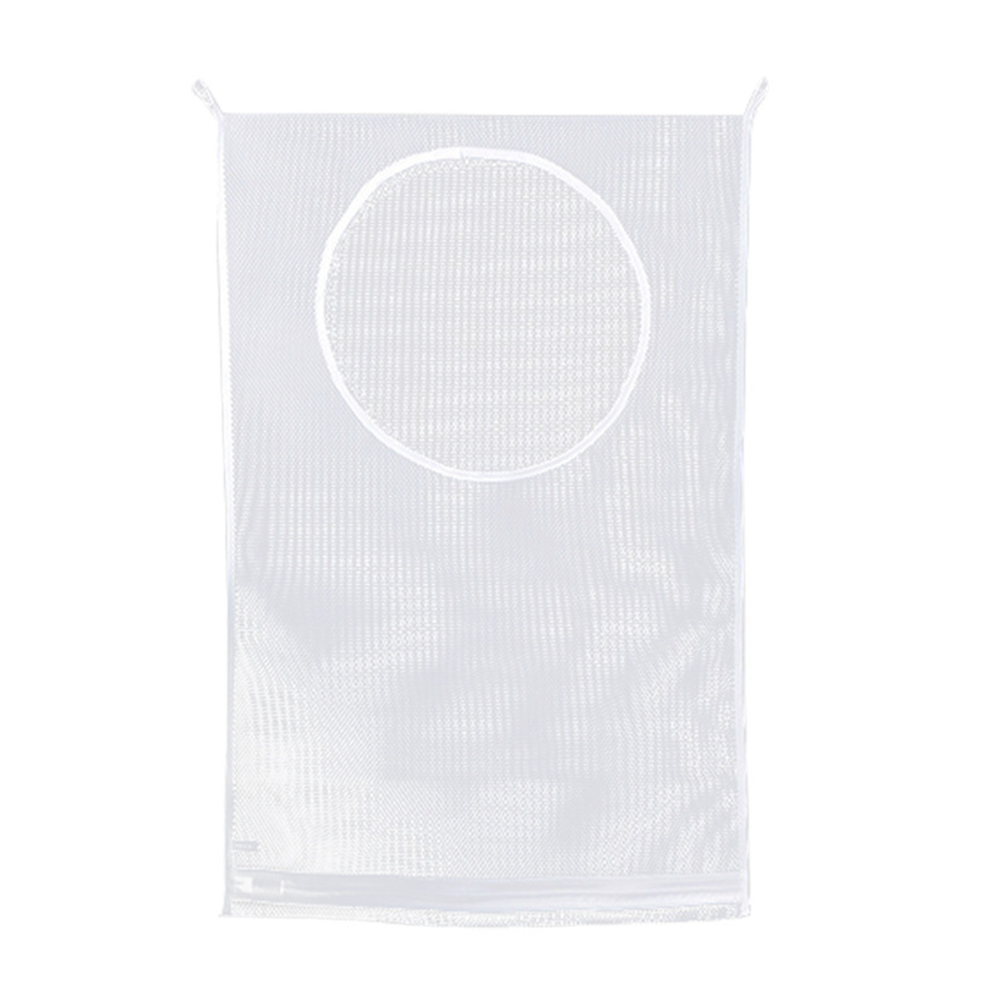 Foldable Wall Hanging Mesh Laundry Basket Space Saving Clothes Hamper – view 7