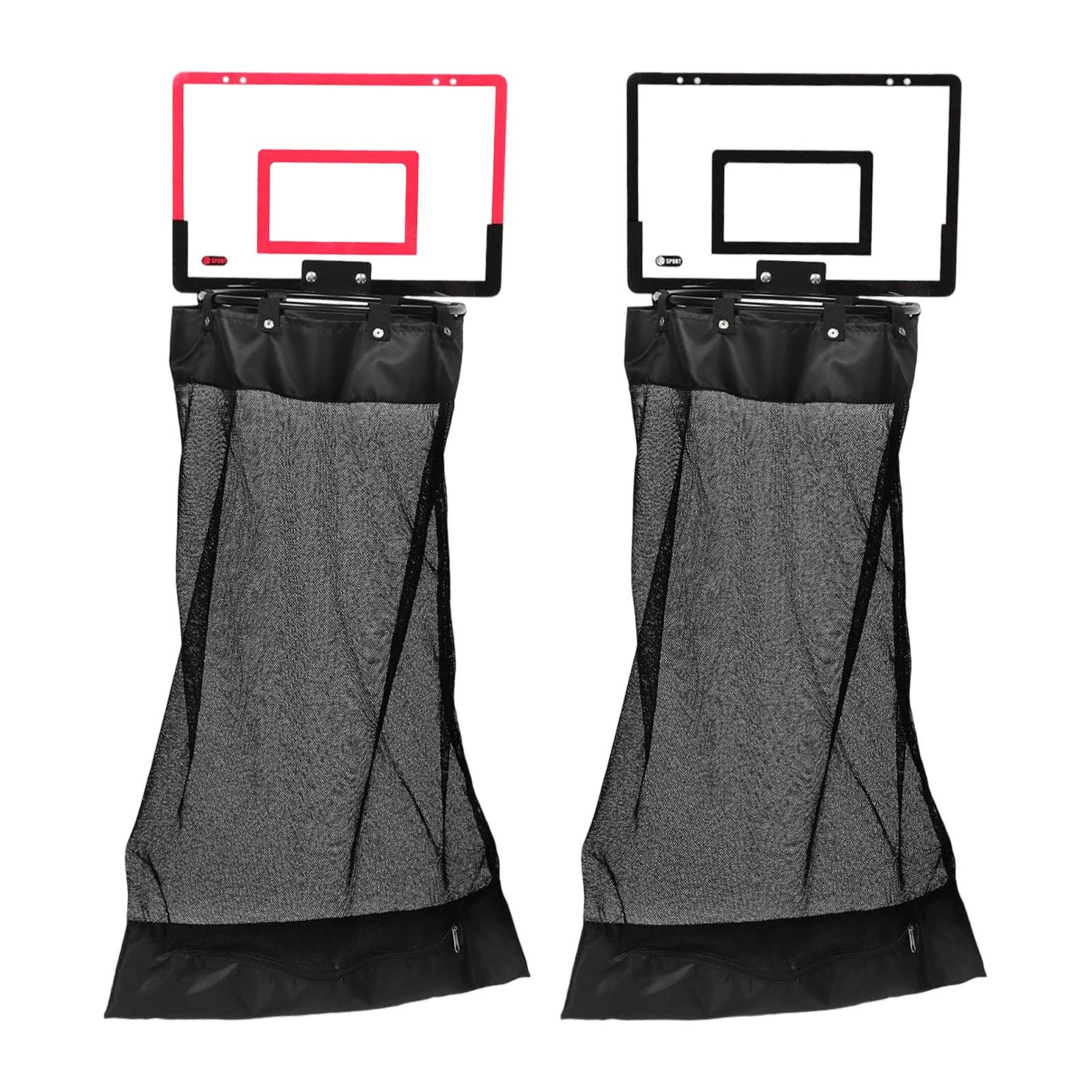 Over The Door Mesh Laundry Hamper Quick Unload Hanging Laundry Bag 6