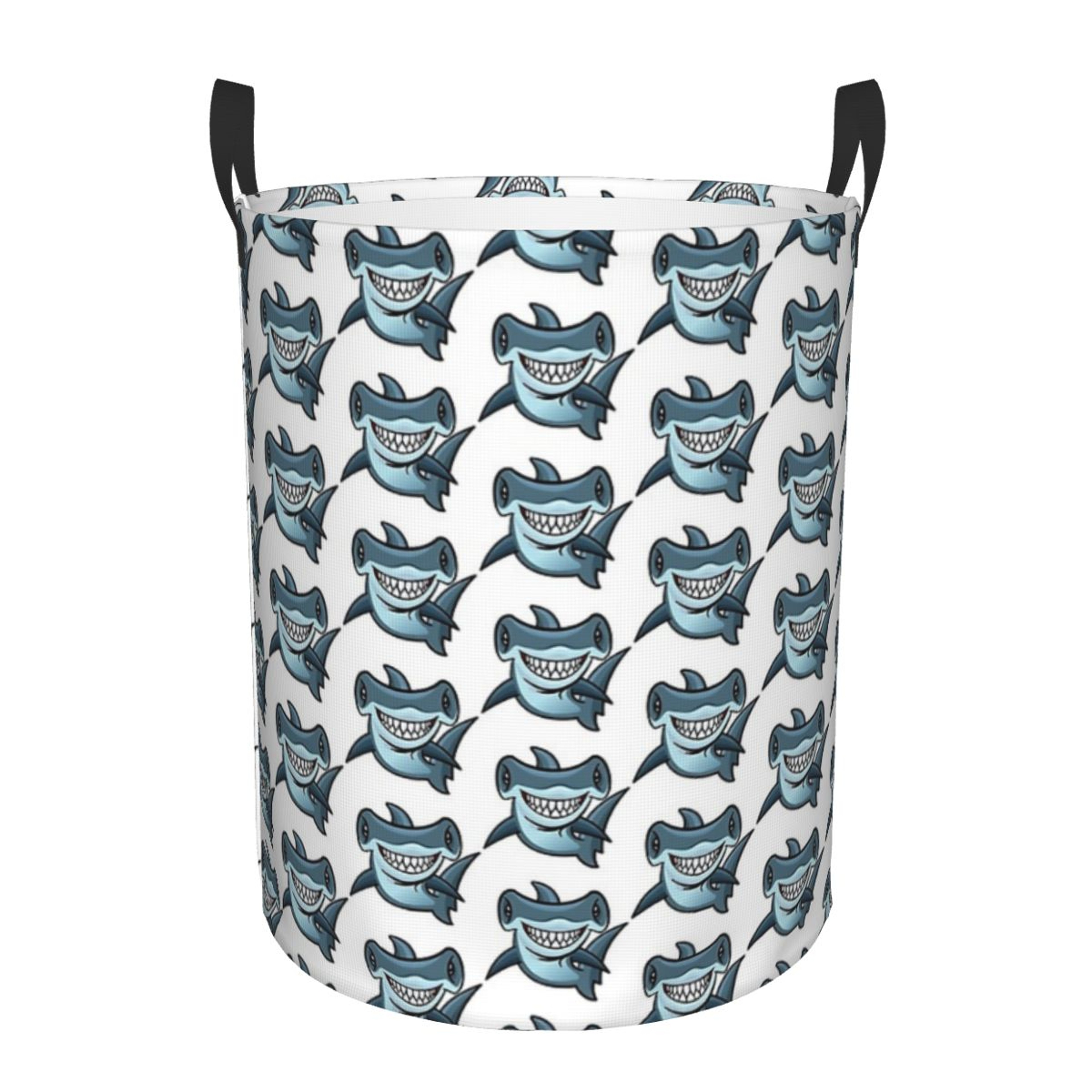 Foldable Shark Laundry Hamper Waterproof Basket For Clothes And Toy Storage 4