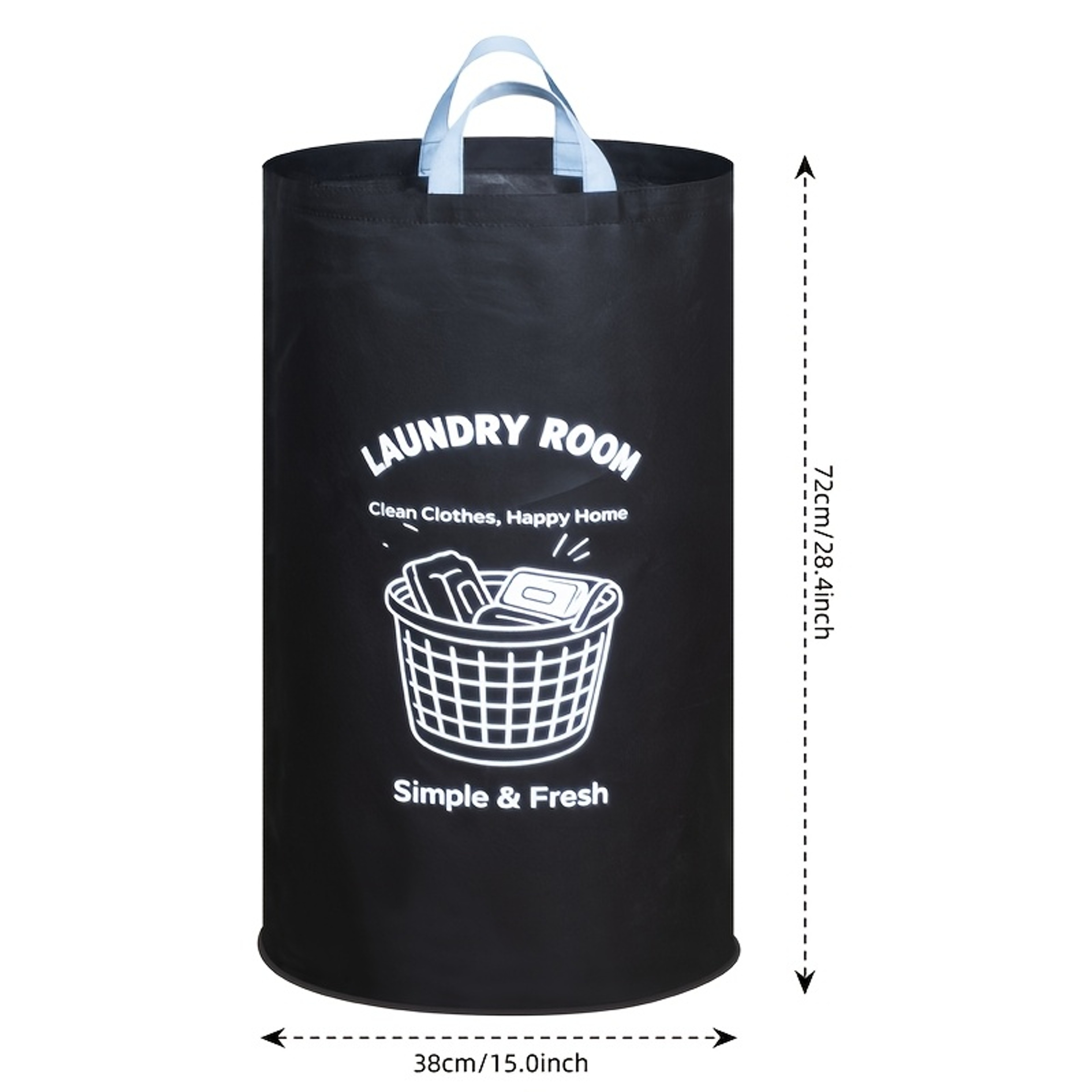 Foldable Bottle Recycling Bag Portable Kitchen Recycling Bin with Handles – view 5