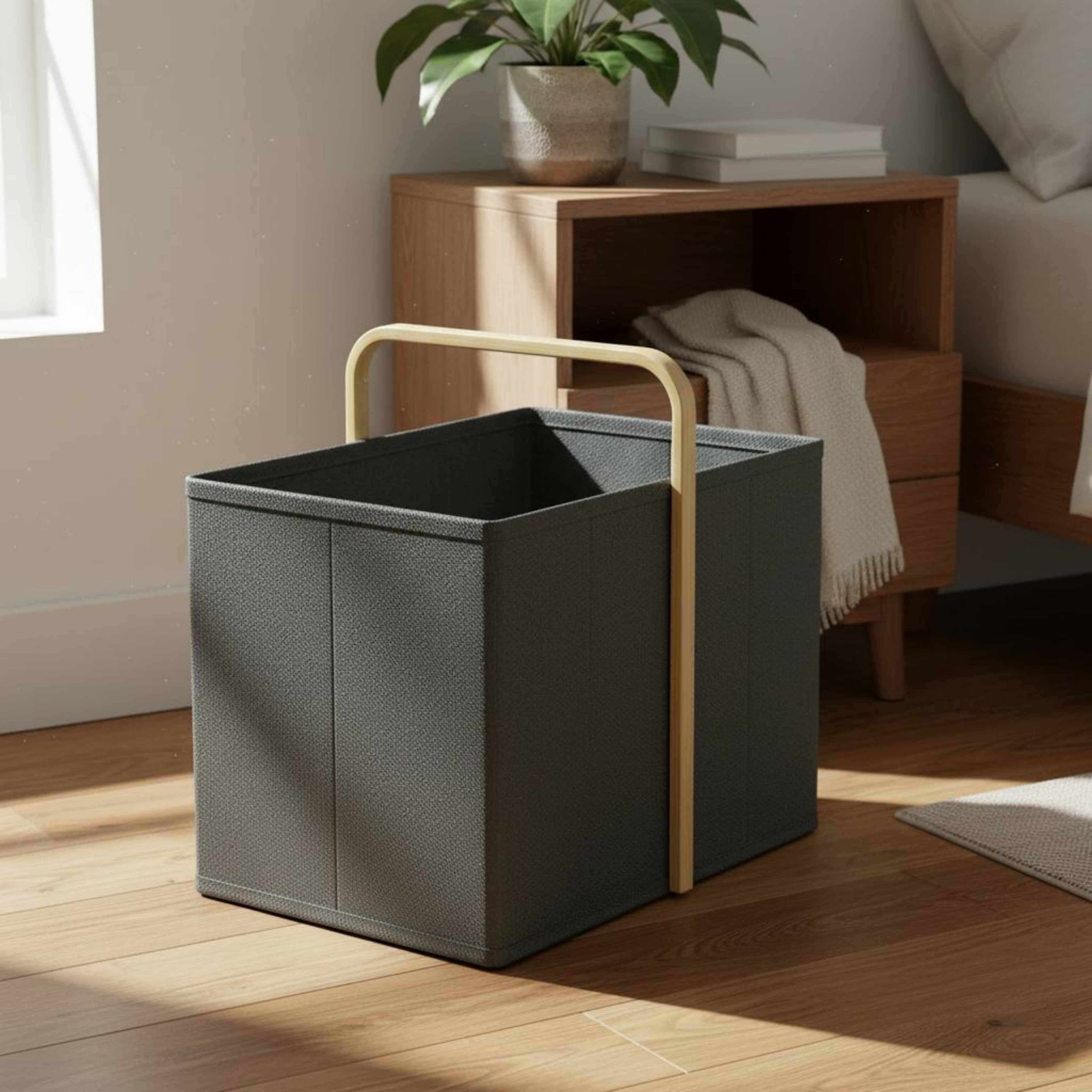 Large Capacity Foldable Laundry Hamper Collapsible Portable Clothes Basket 5