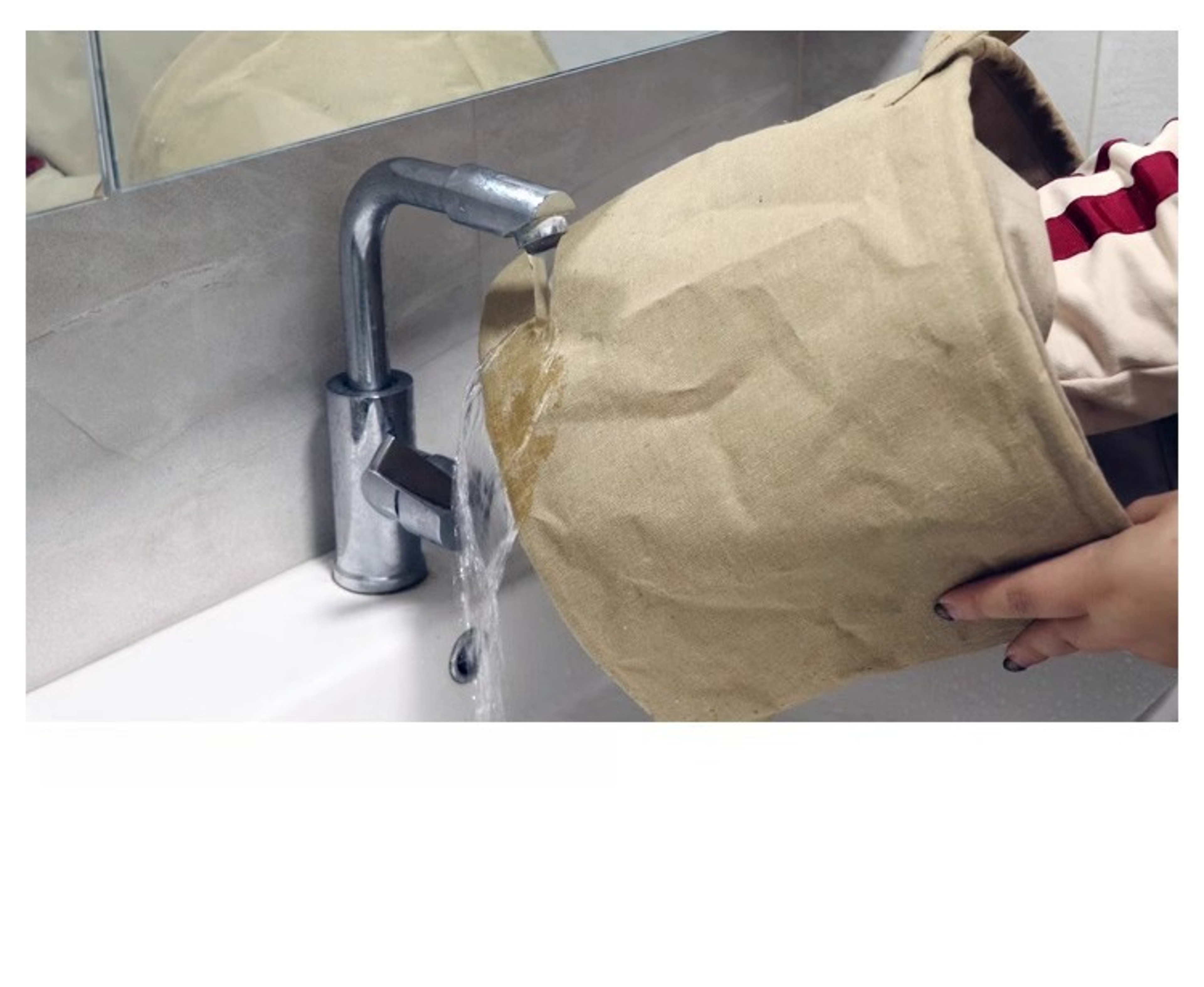 Cotton Linen Collapsible Laundry Hamper With Drawstring Large Foldable Clothes Storage Basket 5