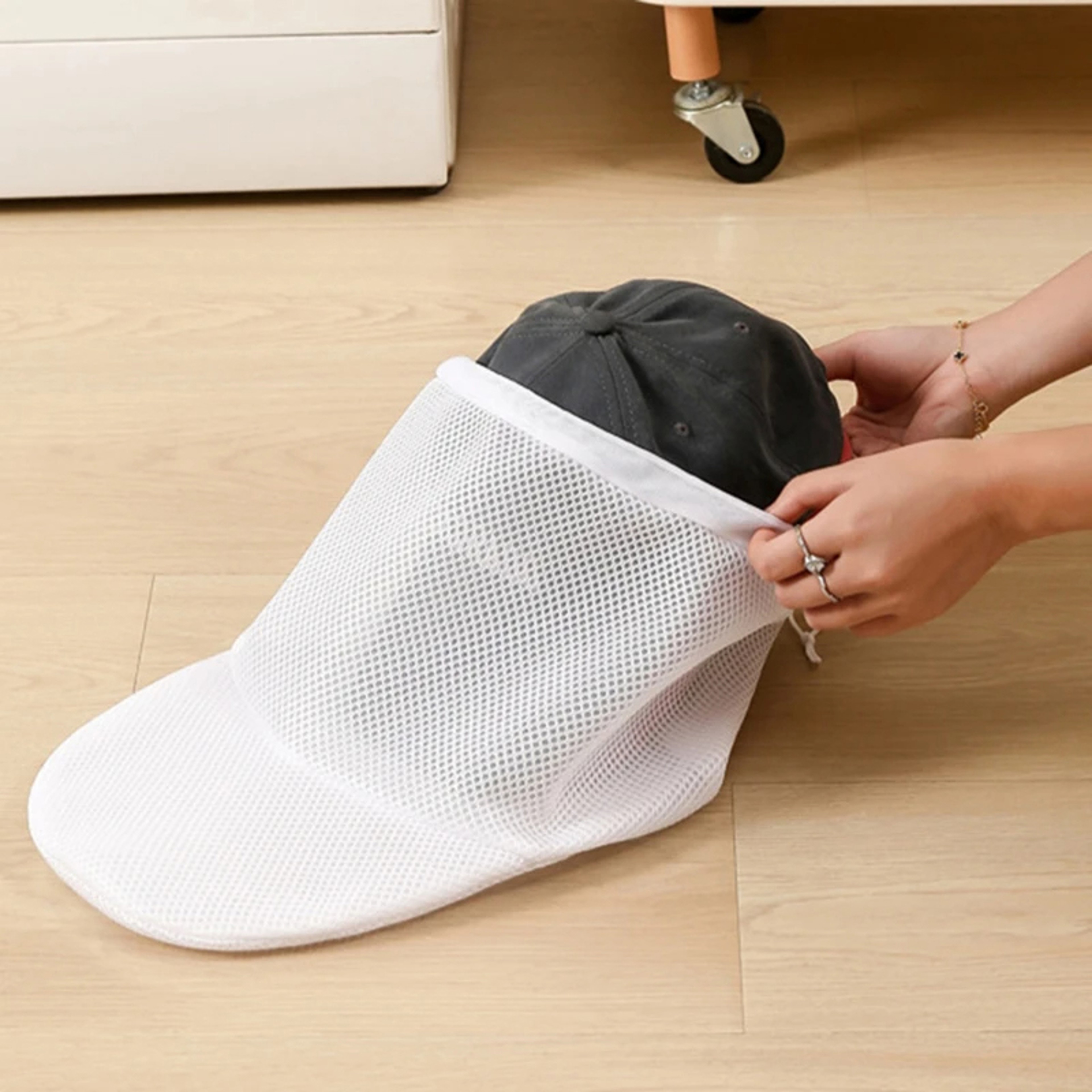 Hat Wash Protector Bag Baseball Cap Cleaner And Washing Machine Hat Protector 0