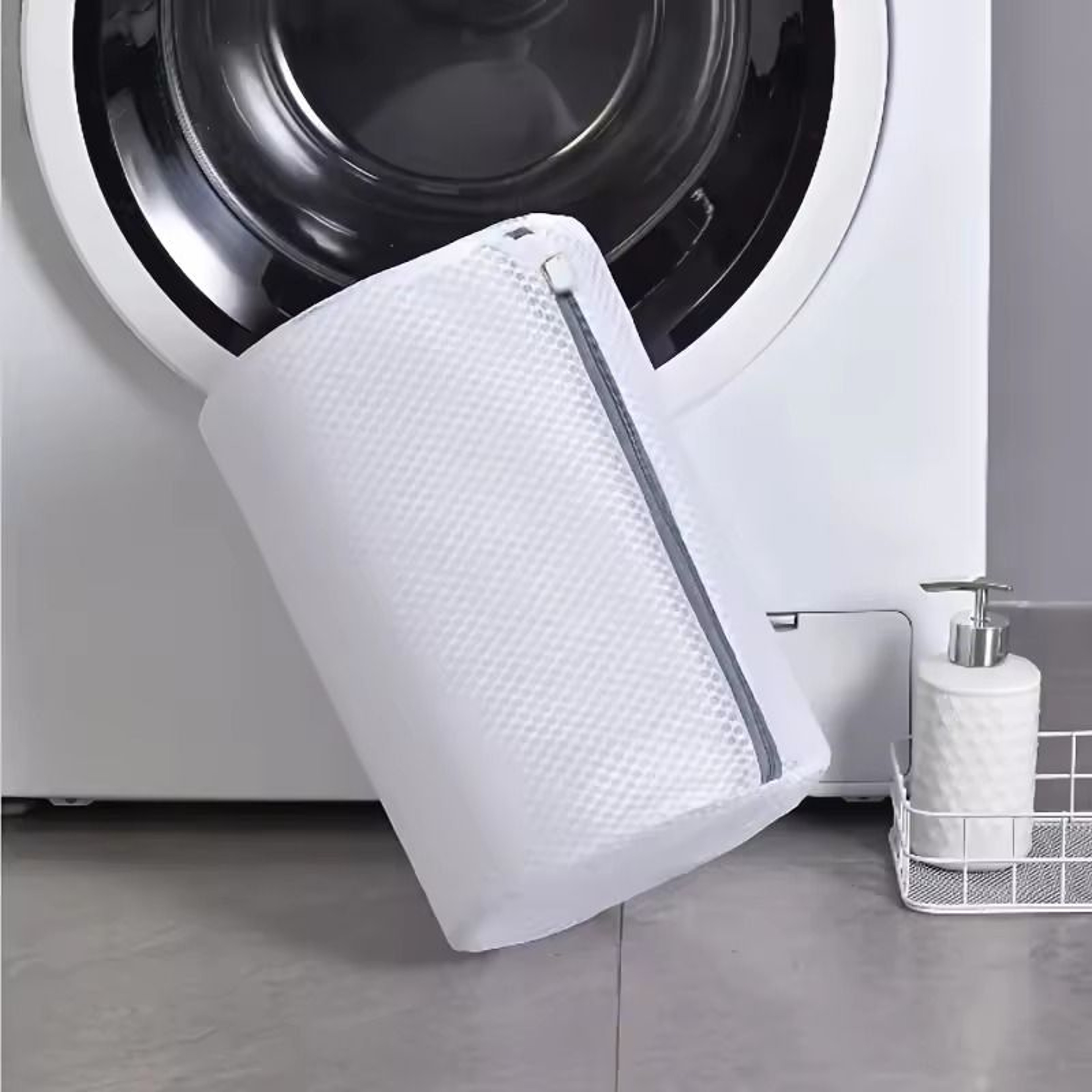Protective Shoe Laundry Bag For Washing Machine Fine Mesh Sneaker Wash Bag 3