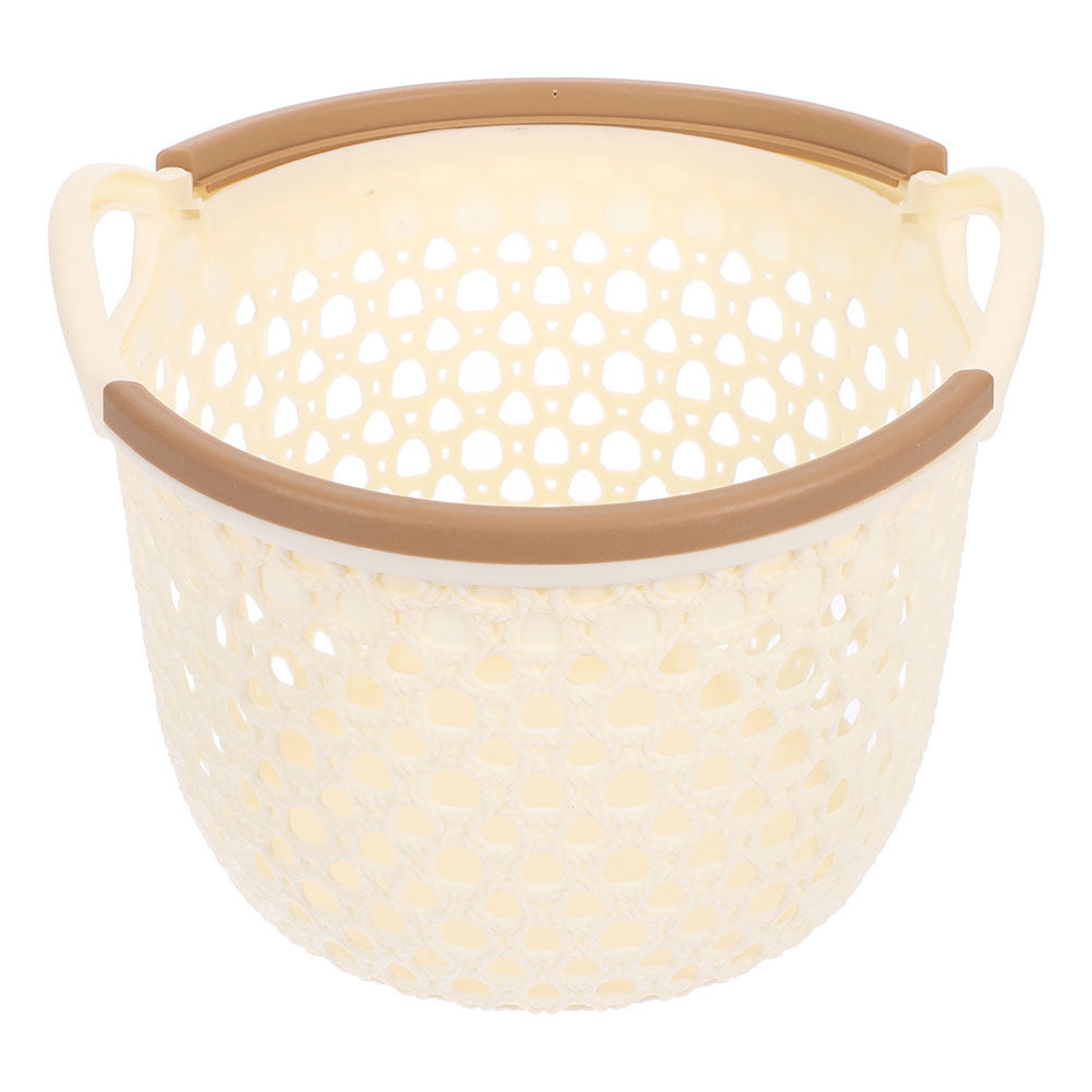 Ventilated Laundry Basket Flexible Plastic Laundry Basket with Handles – view 6