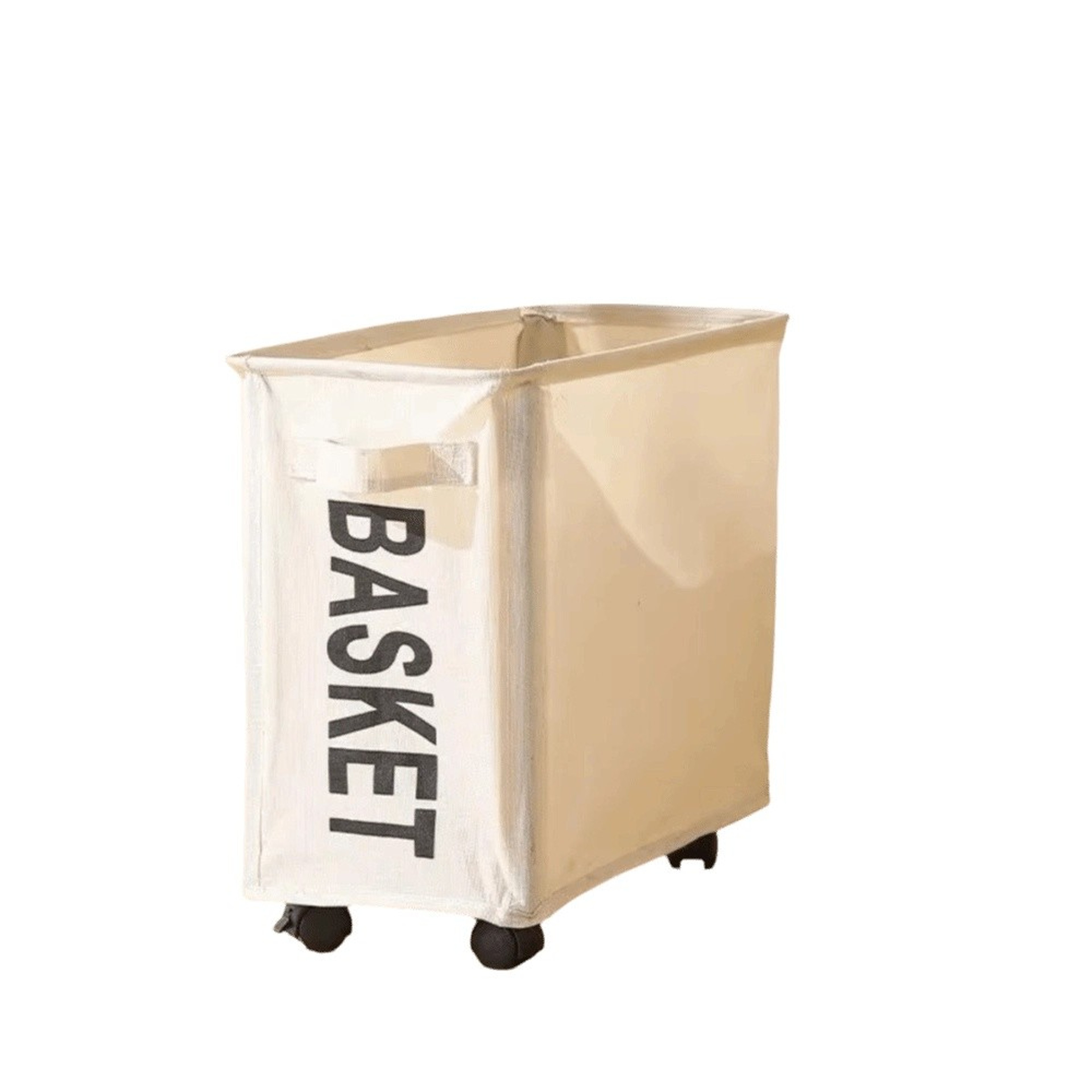 Foldable Rolling Laundry Hamper Waterproof Slim Basket 1