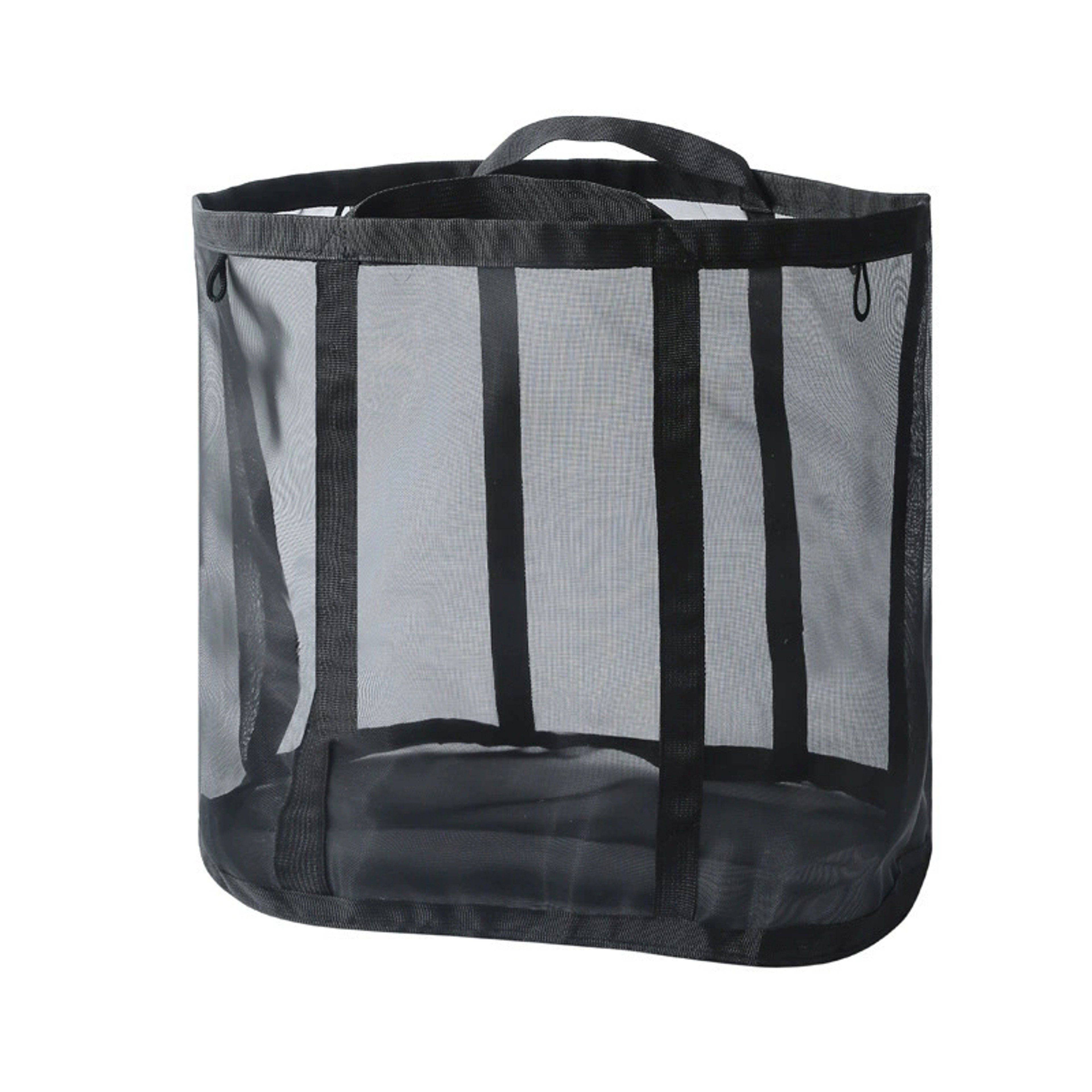 Collapsible Laundry Hamper With Reinforced Handles Space Saving Clothes Basket 1