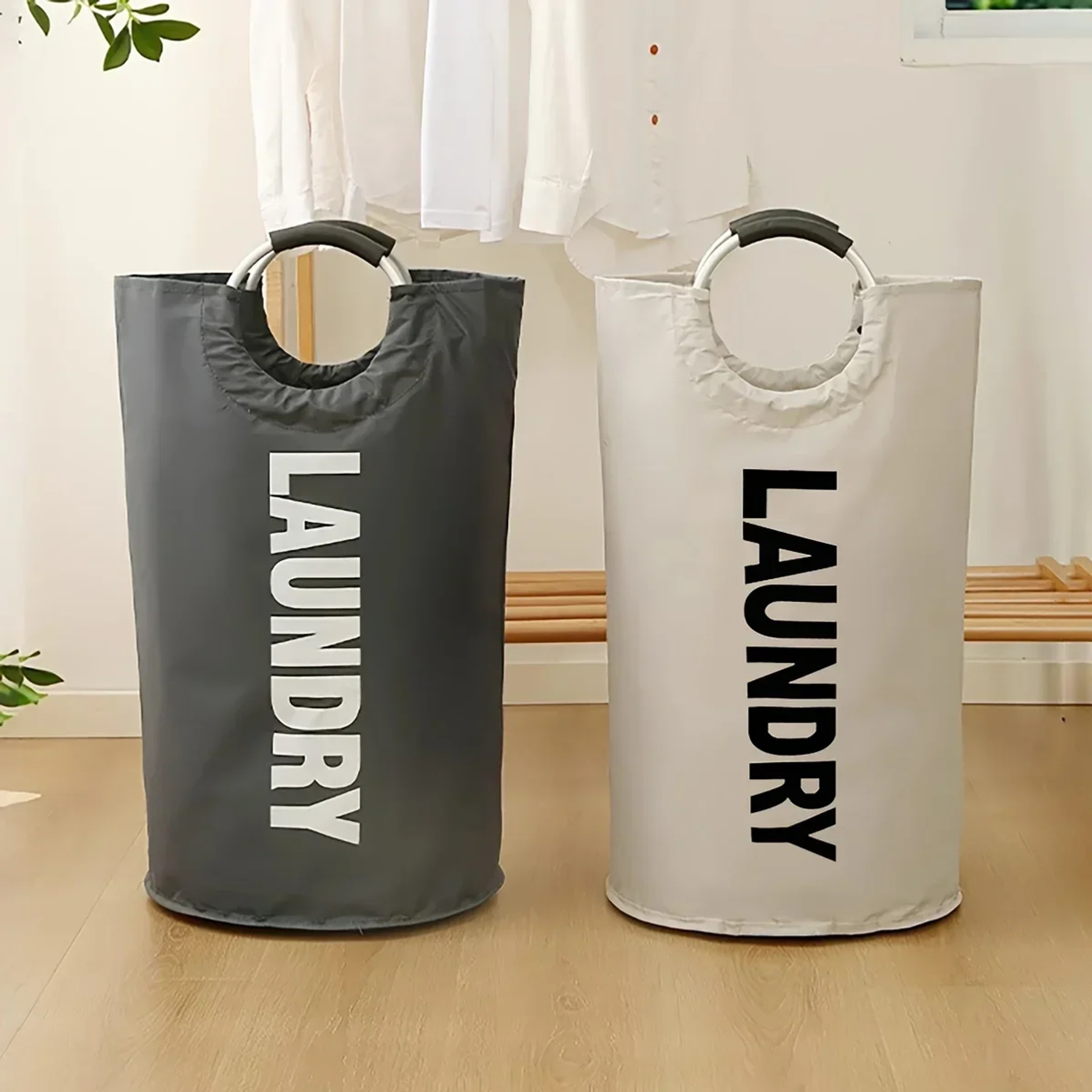 Large Capacity Oxford Fabric Foldable Laundry Hamper Storage Basket 8