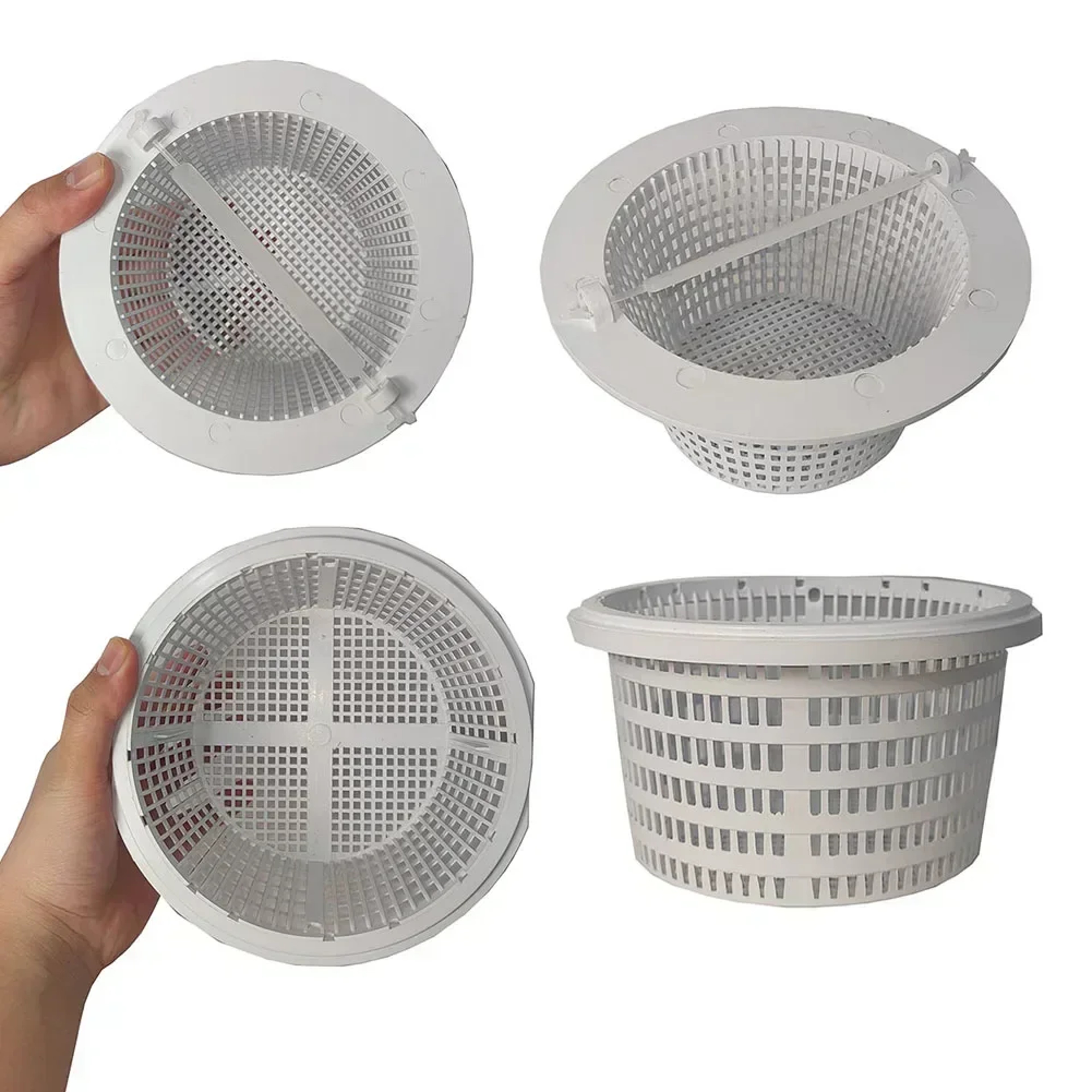 Replacement Pool Skimmer Basket With Handle For Above Ground Pools 6