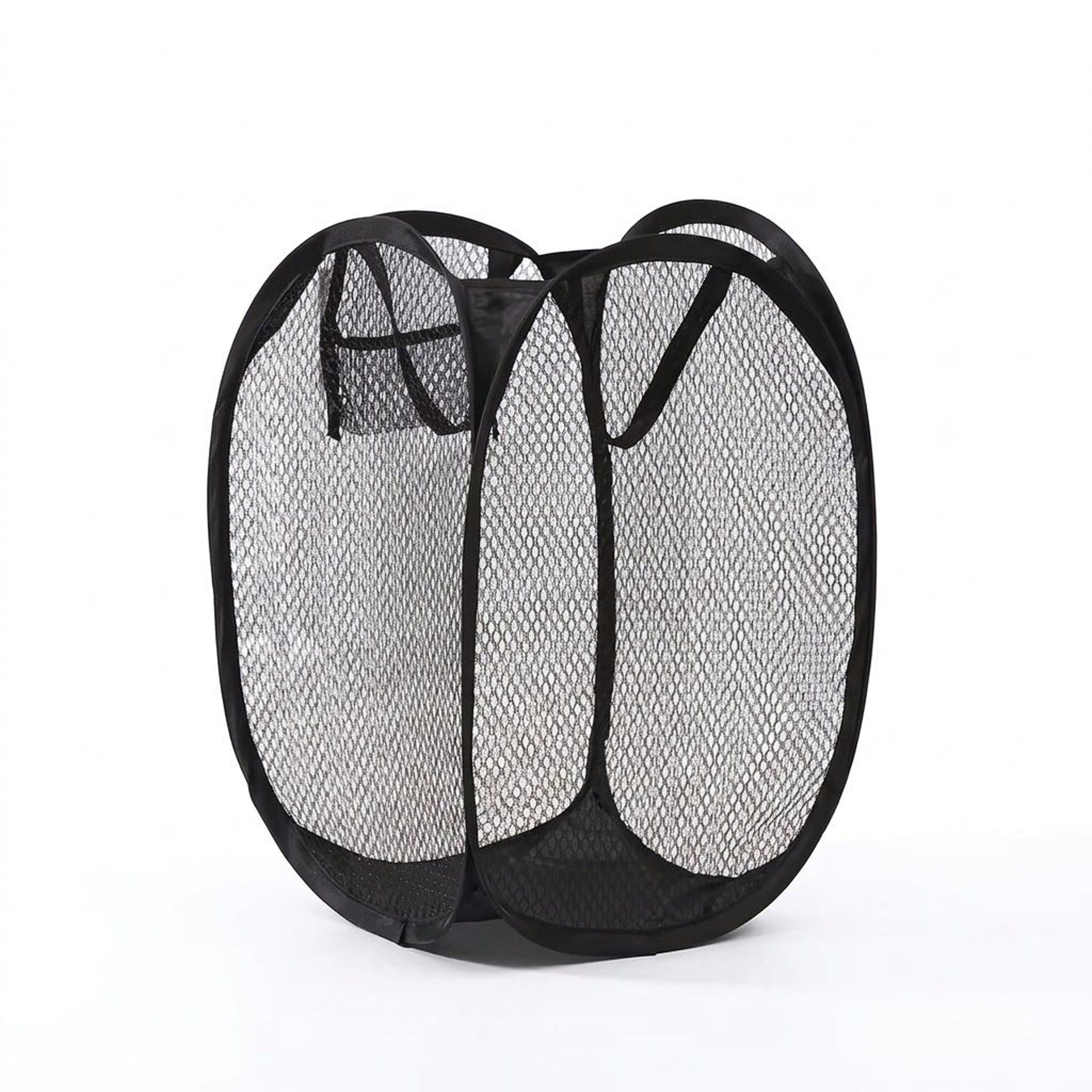 Portable Collapsible Laundry Basket Pop Up Mesh Hamper 0