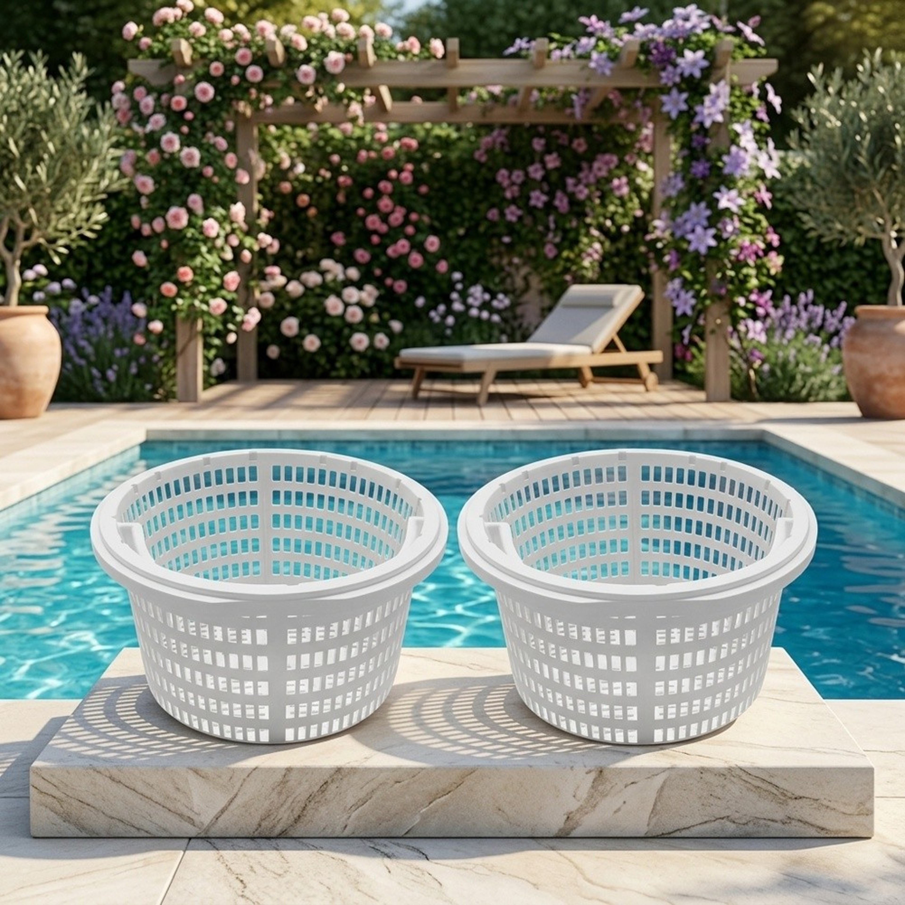 Pool Skimmer Basket Debris Catcher And Filter Protector 4