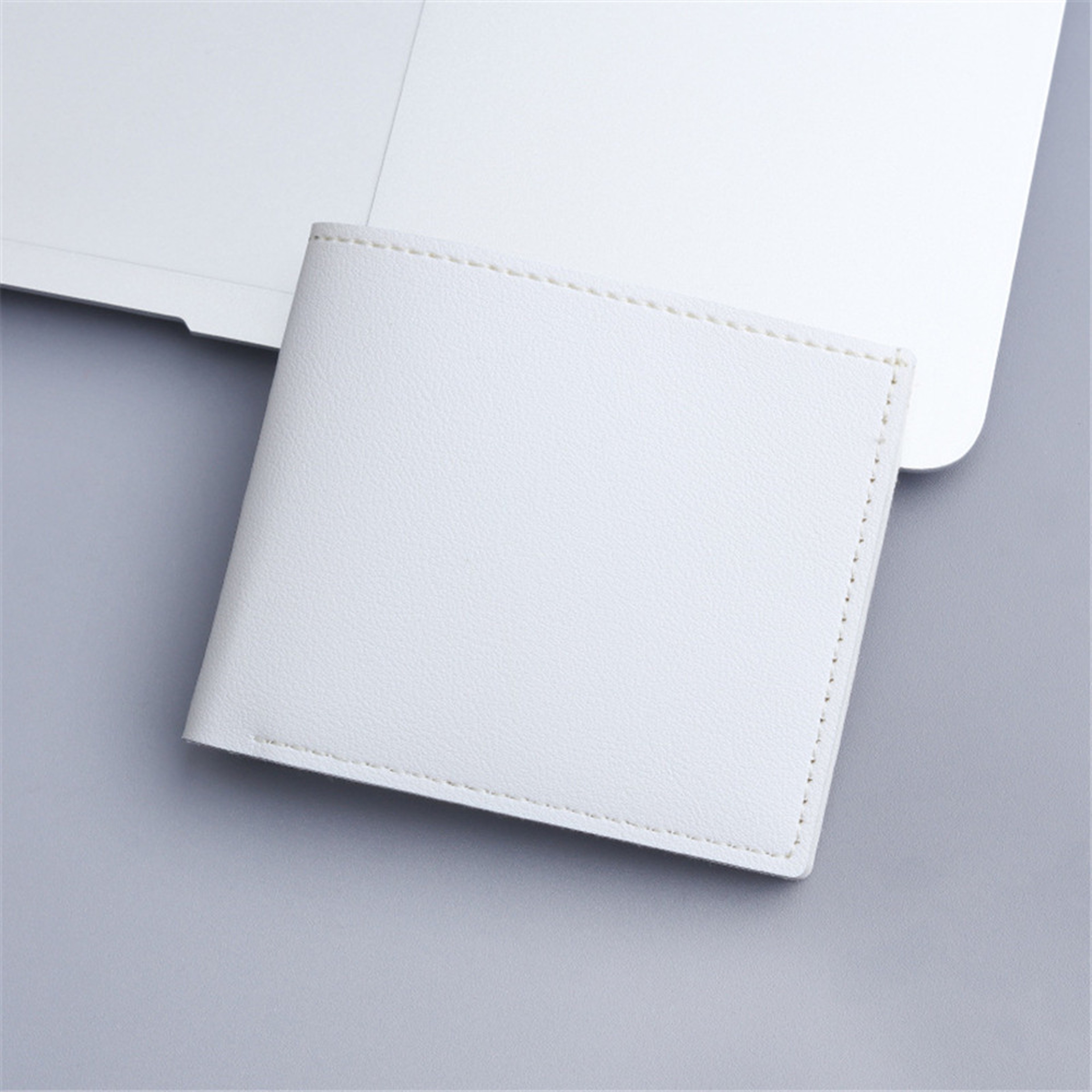 Men Slim Leather Wallet Short Vintage Credit Card Holder 2
