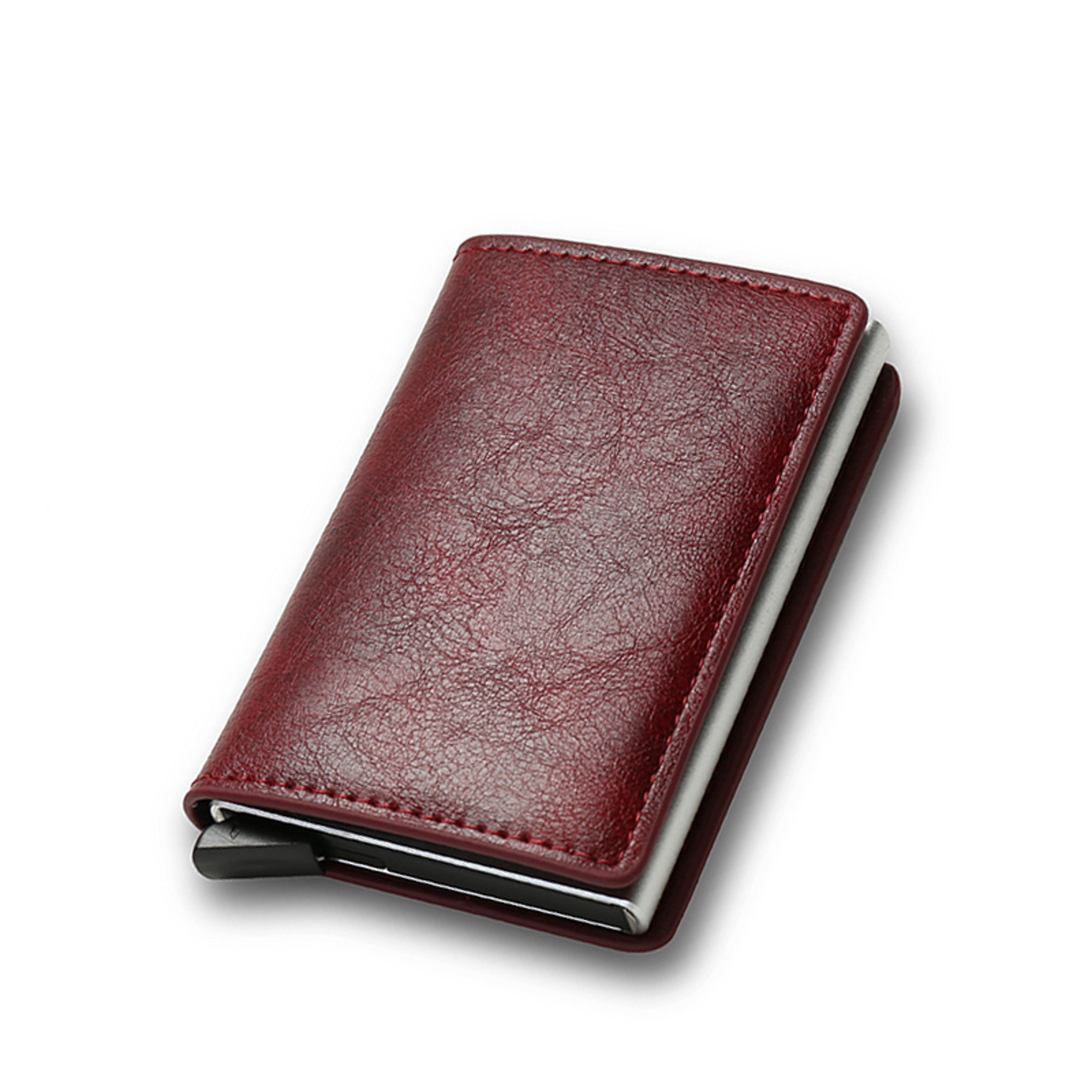 Carbon Fiber RFID Blocking Wallet With Pop Up Card Holder 1
