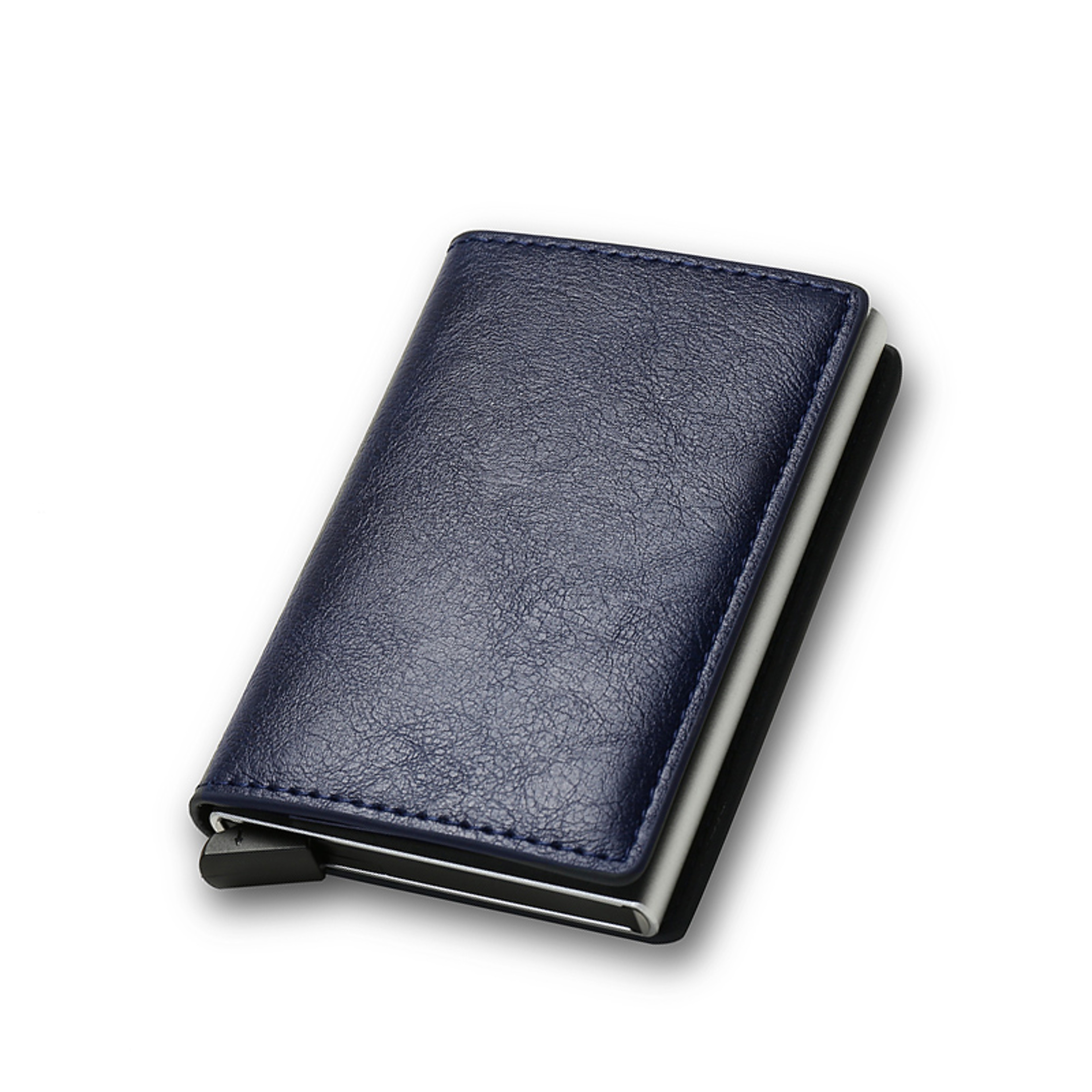 Carbon Fiber RFID Blocking Wallet With Pop Up Card Holder 4