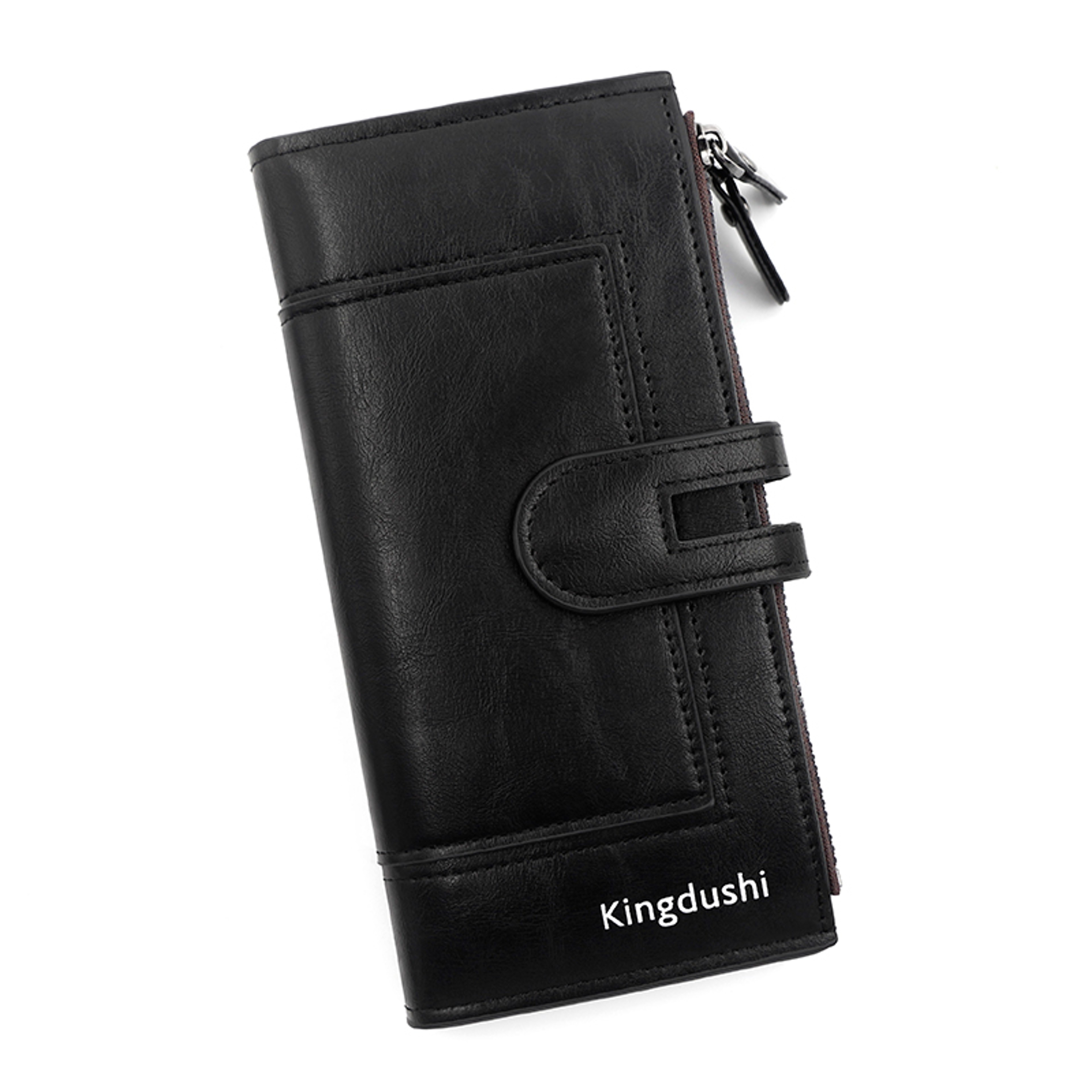 Men PU Leather Bifold Wallet With Multi Card Slots 0
