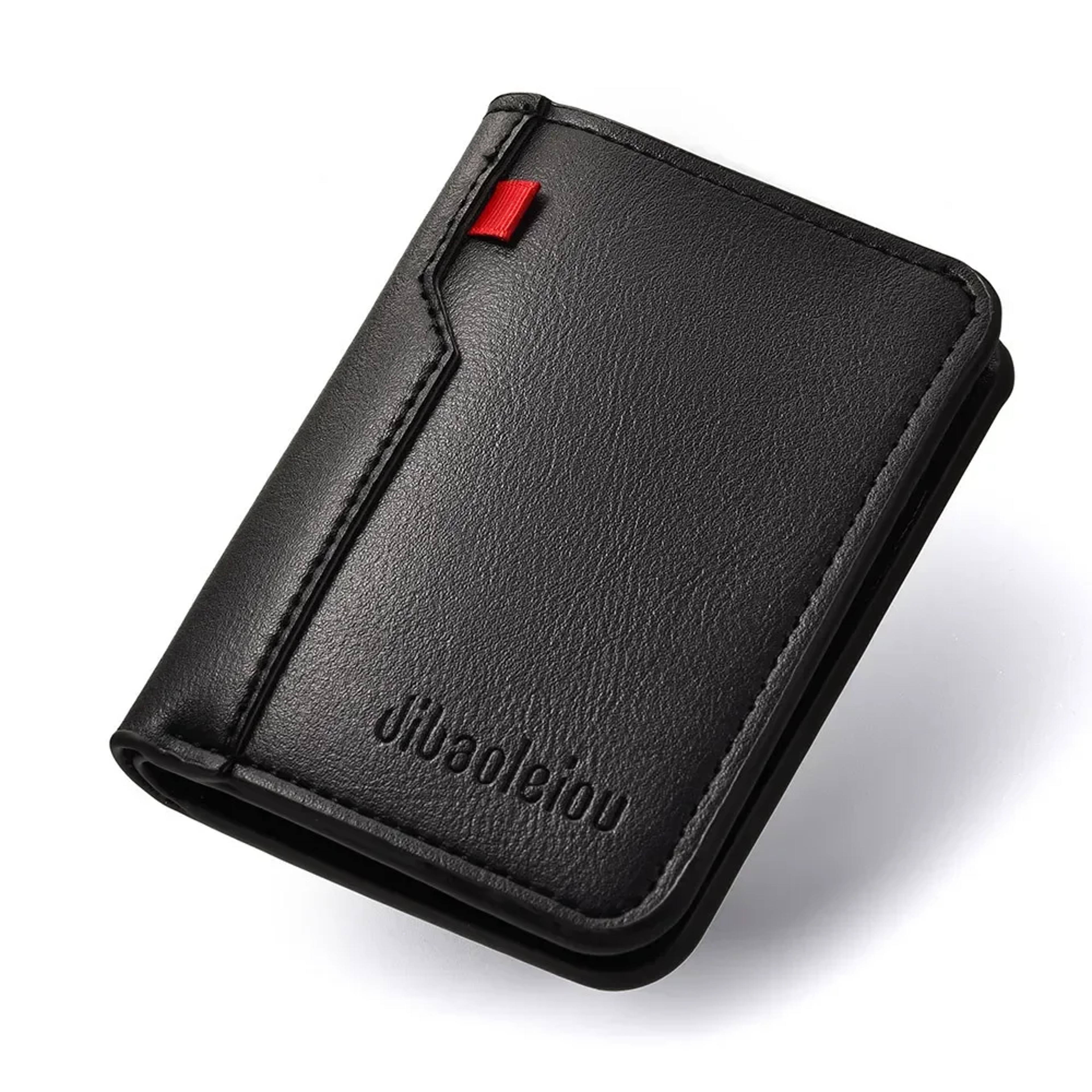 Ultra Thin PU Leather Card Holder Slim Wallet For Men 1