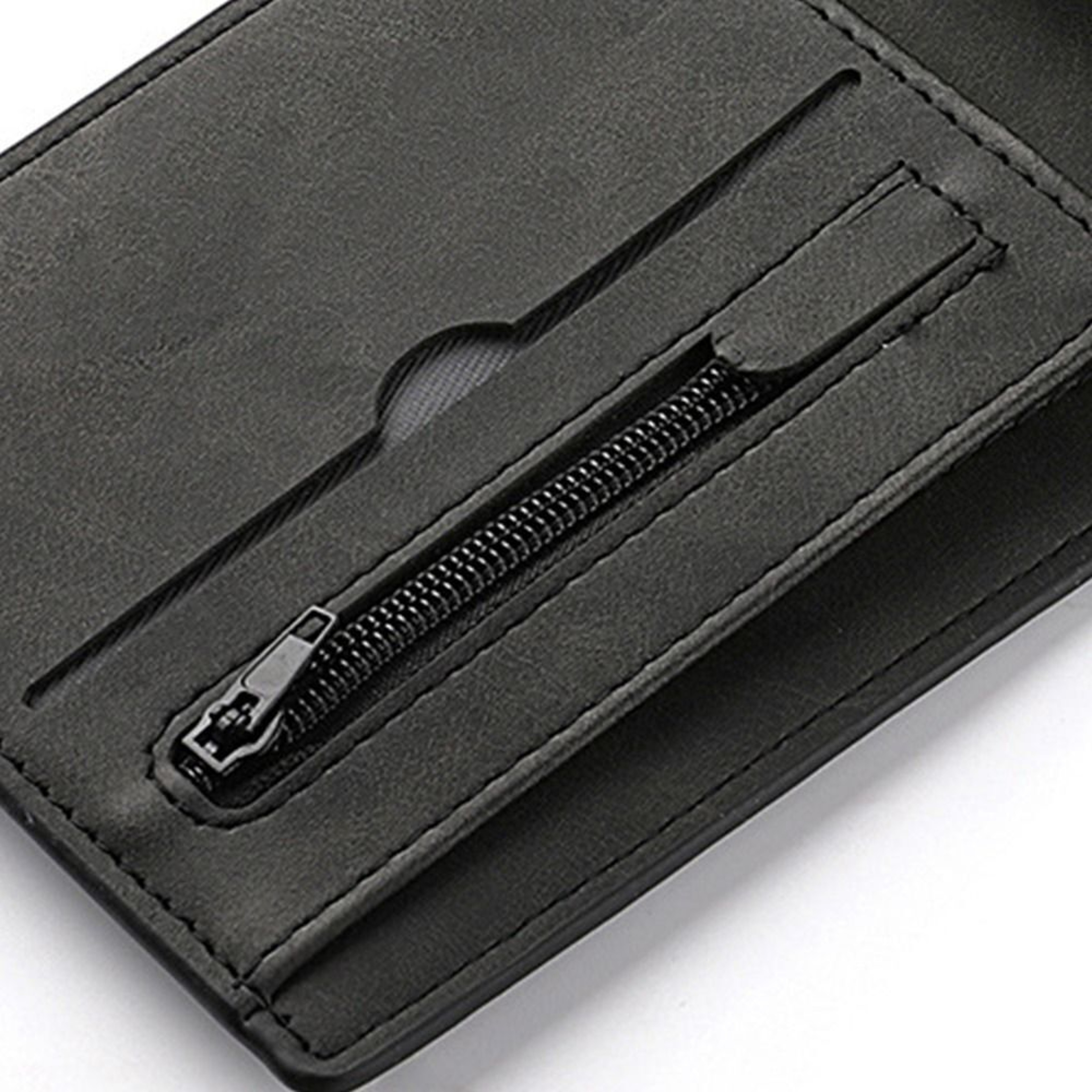 Men PU Leather Multi Card Slot Wallet With Coin Pocket 5