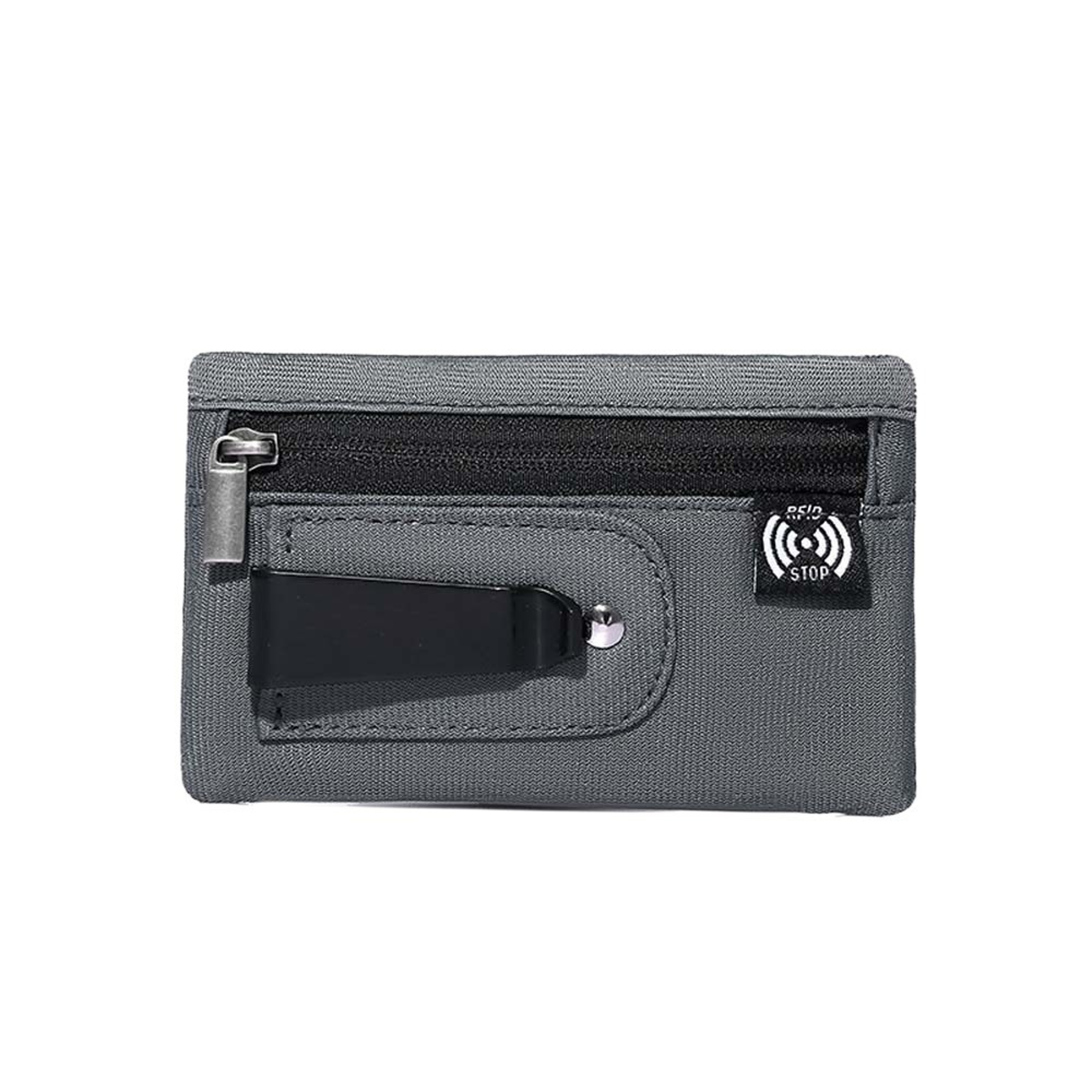 Slim RFID Blocking Wallet With Back Clip Minimalist Card Holder For Men 4
