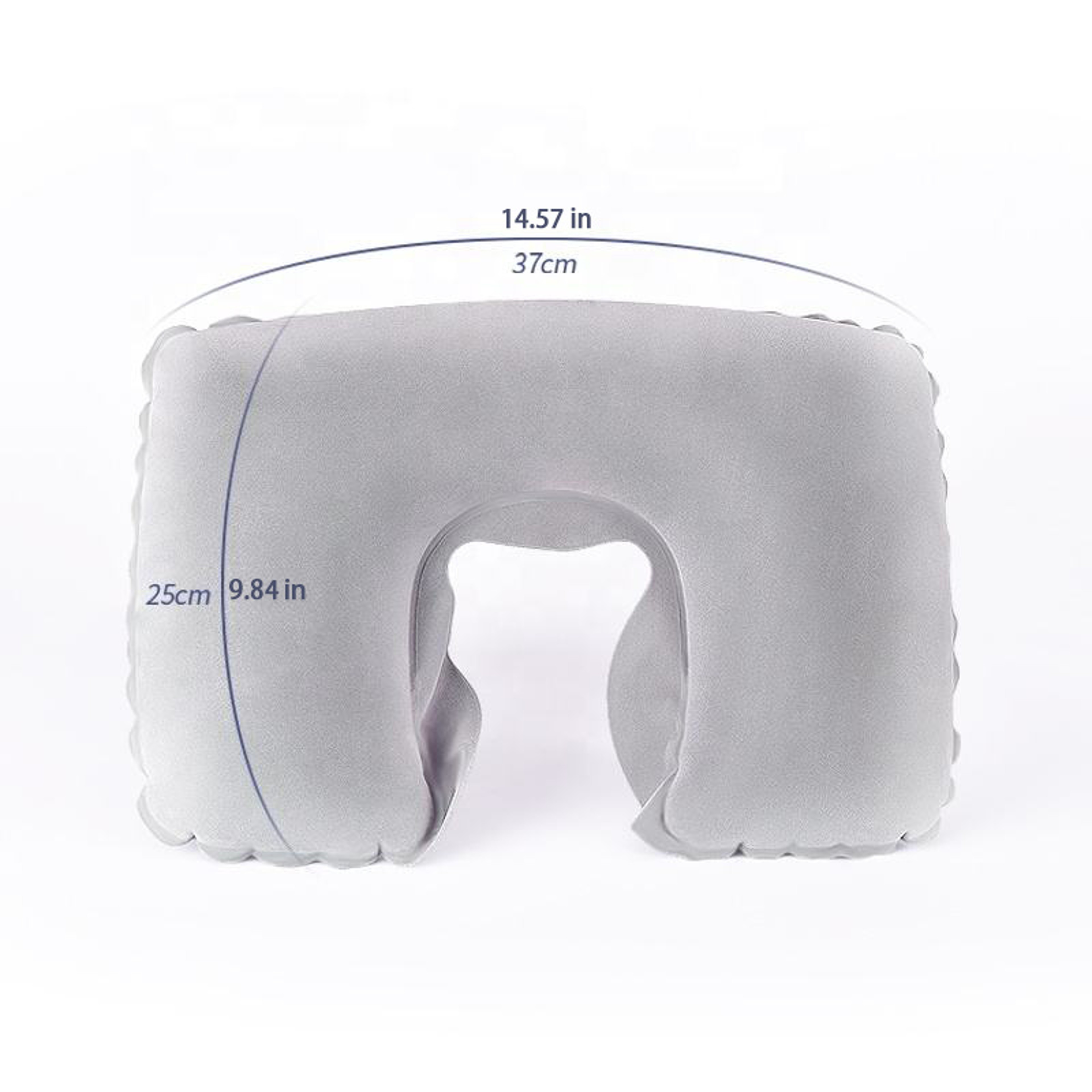 ComfortRest Inflatable Travel Pillow U Shaped Neck Support Pillow for Airplane Car and Travel – view 5