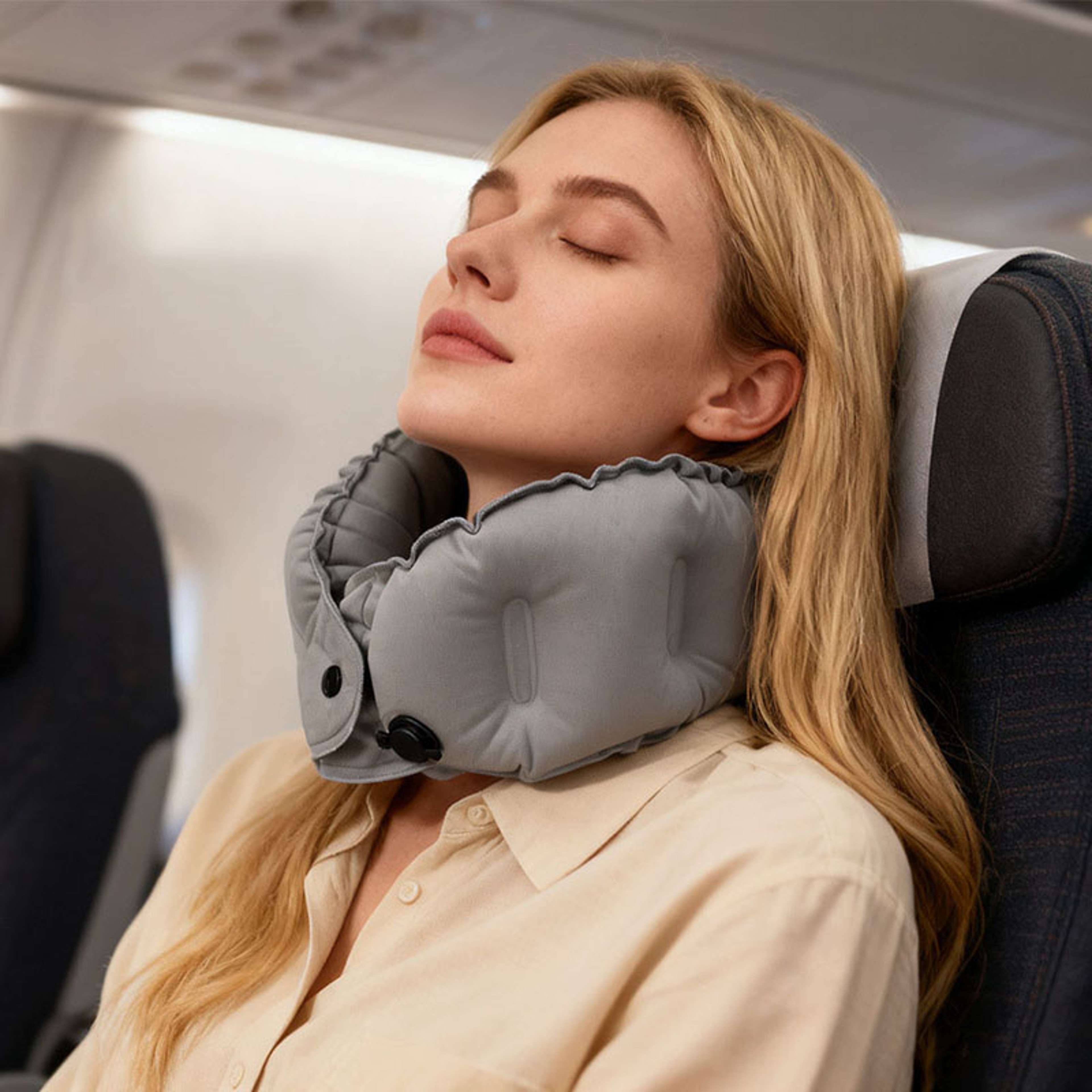 Ultralight Travel Pillow Inflatable Camping Pillow For Neck Support 3