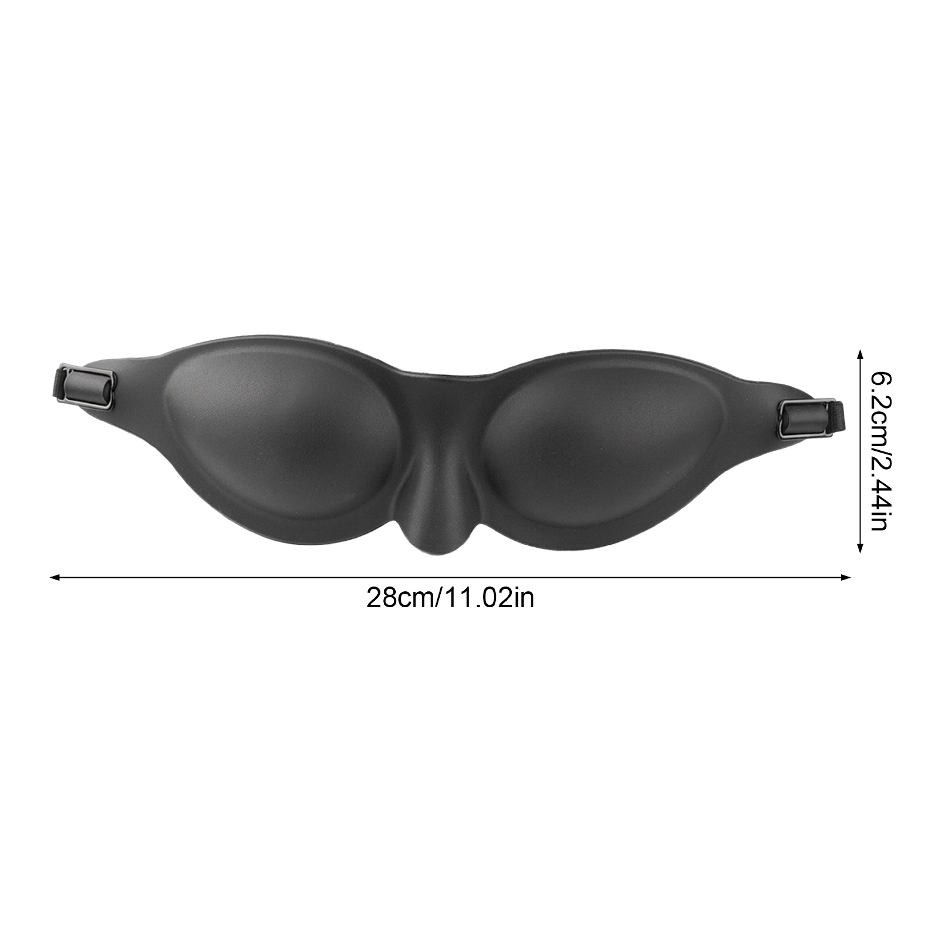 Blackout Sleep Mask Liquid Silicone Eye Cover For Travel And Rest 6