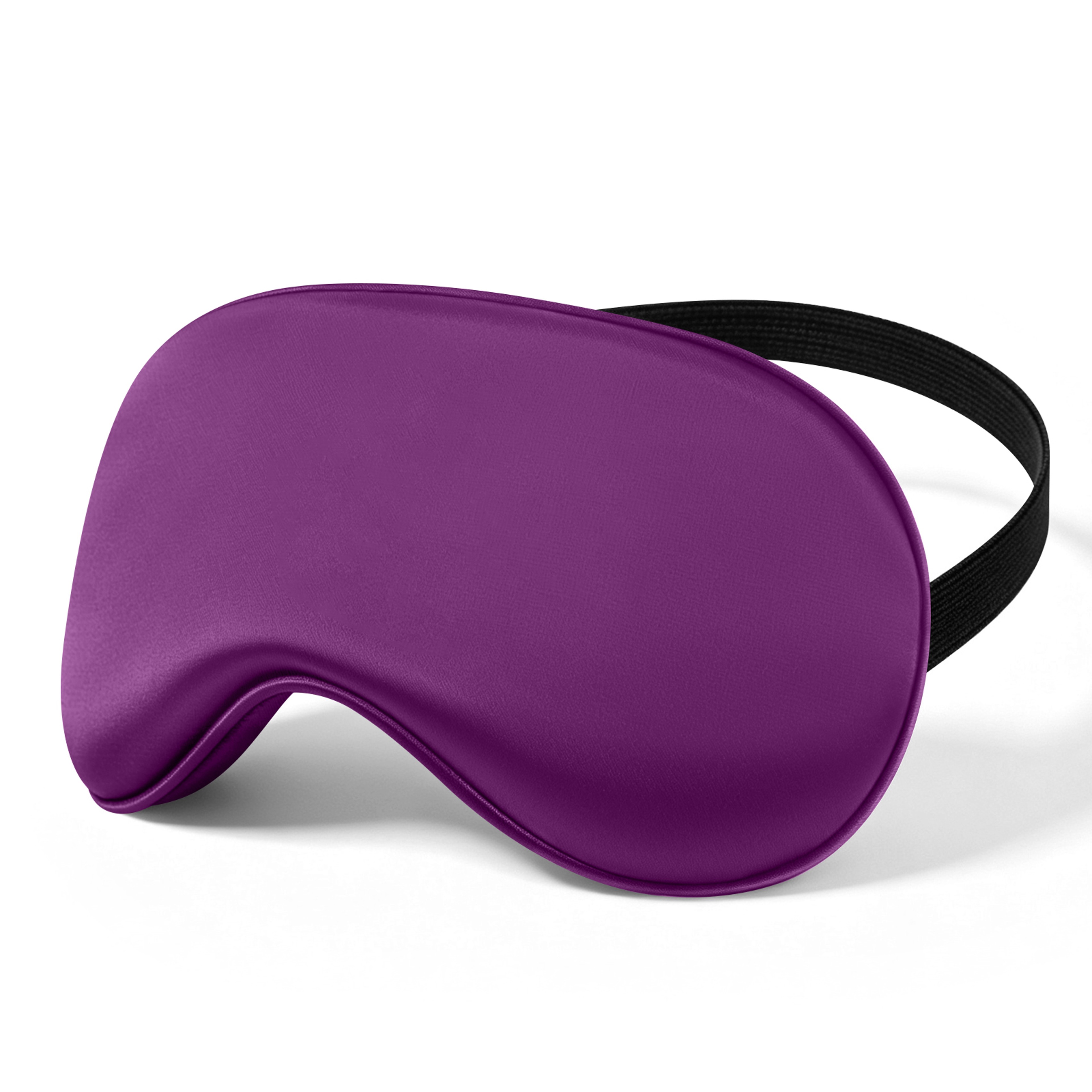 Silk Sleep Mask Soft Padded Light Blocking Eye Mask For Travel Nap And Night Rest 3