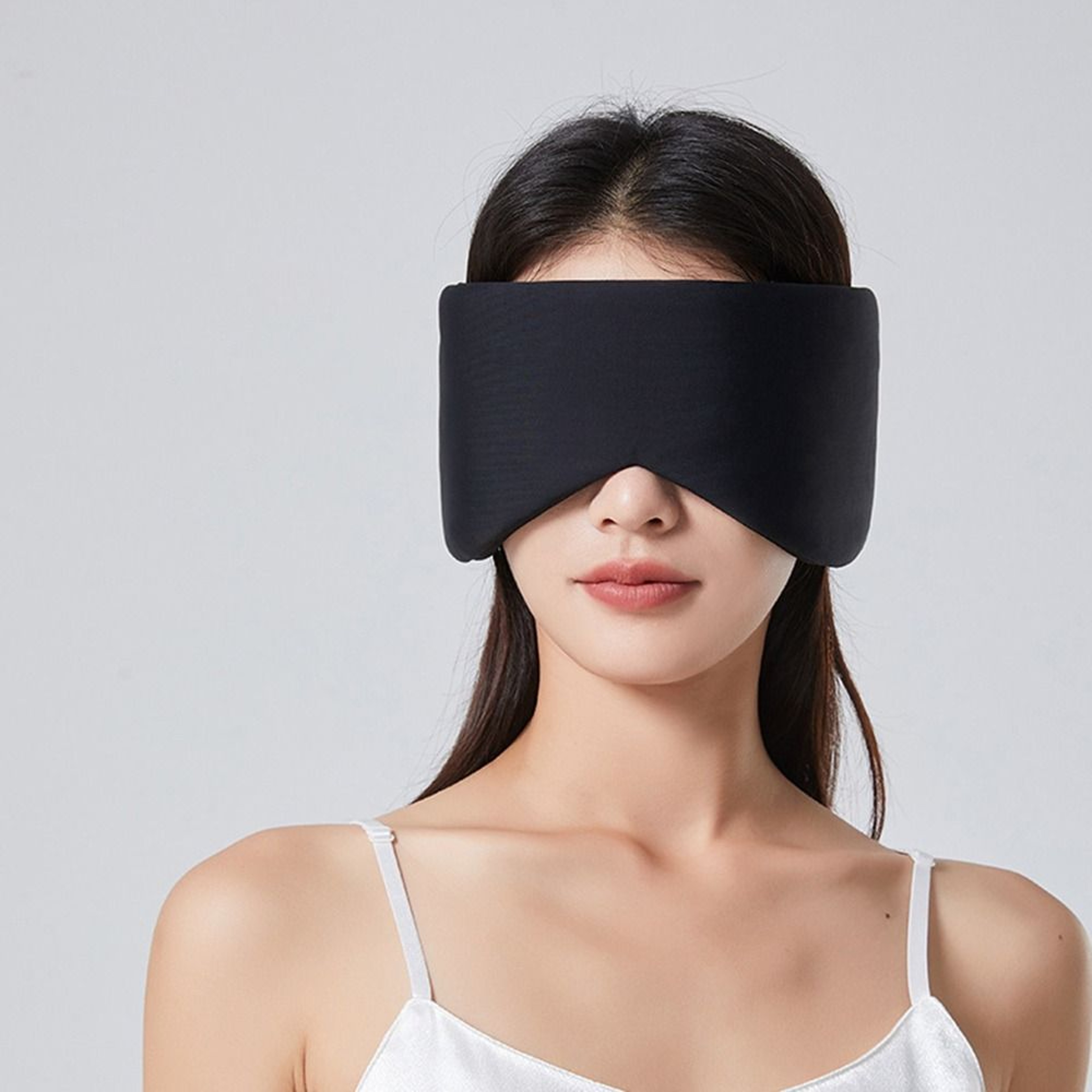 Dual Warm Cool Sleep Mask With Ear Cover And Blackout Comfort 5