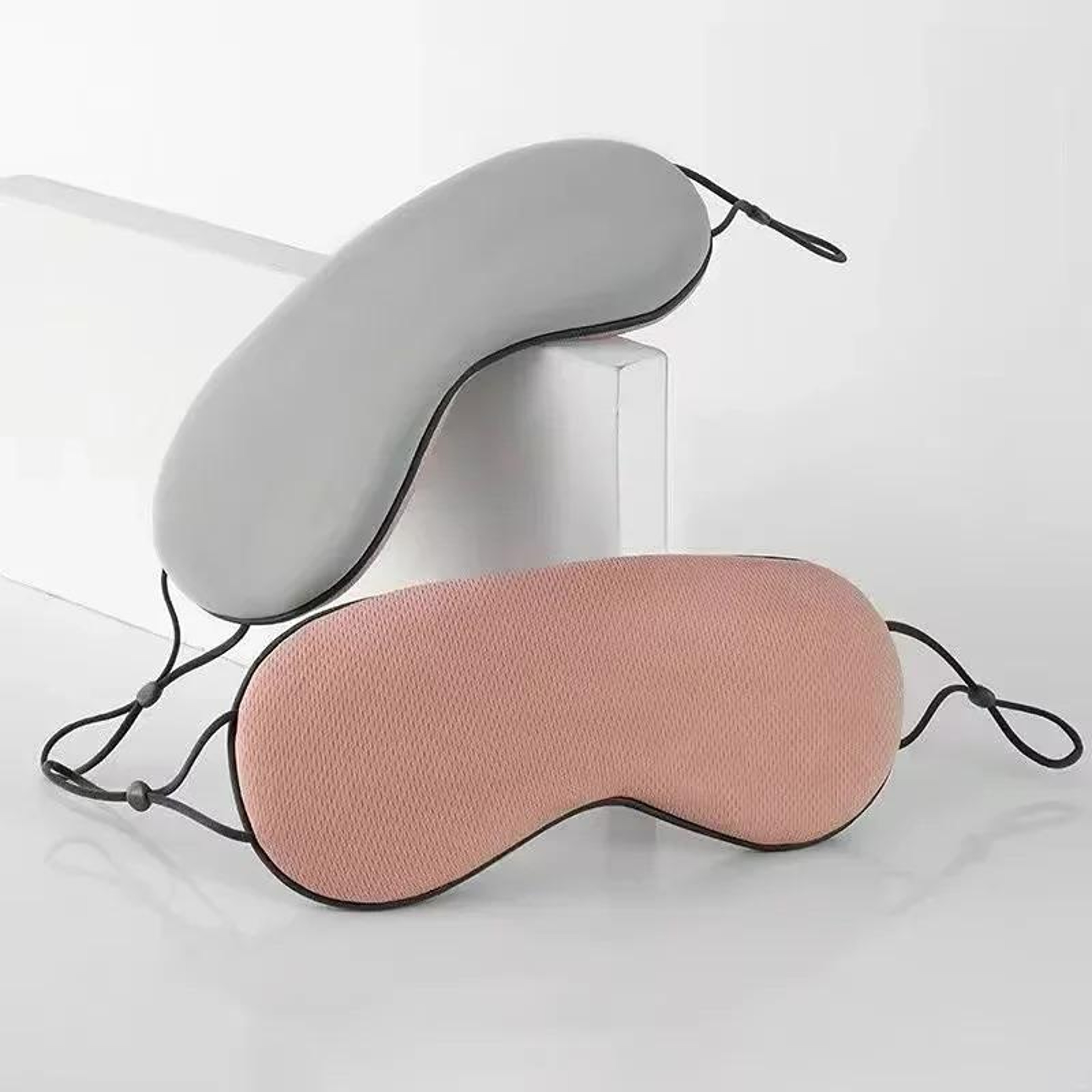 Ice Silk Eye Mask Warm Cool Adjustable Sleep Mask For Travel And Rest 0