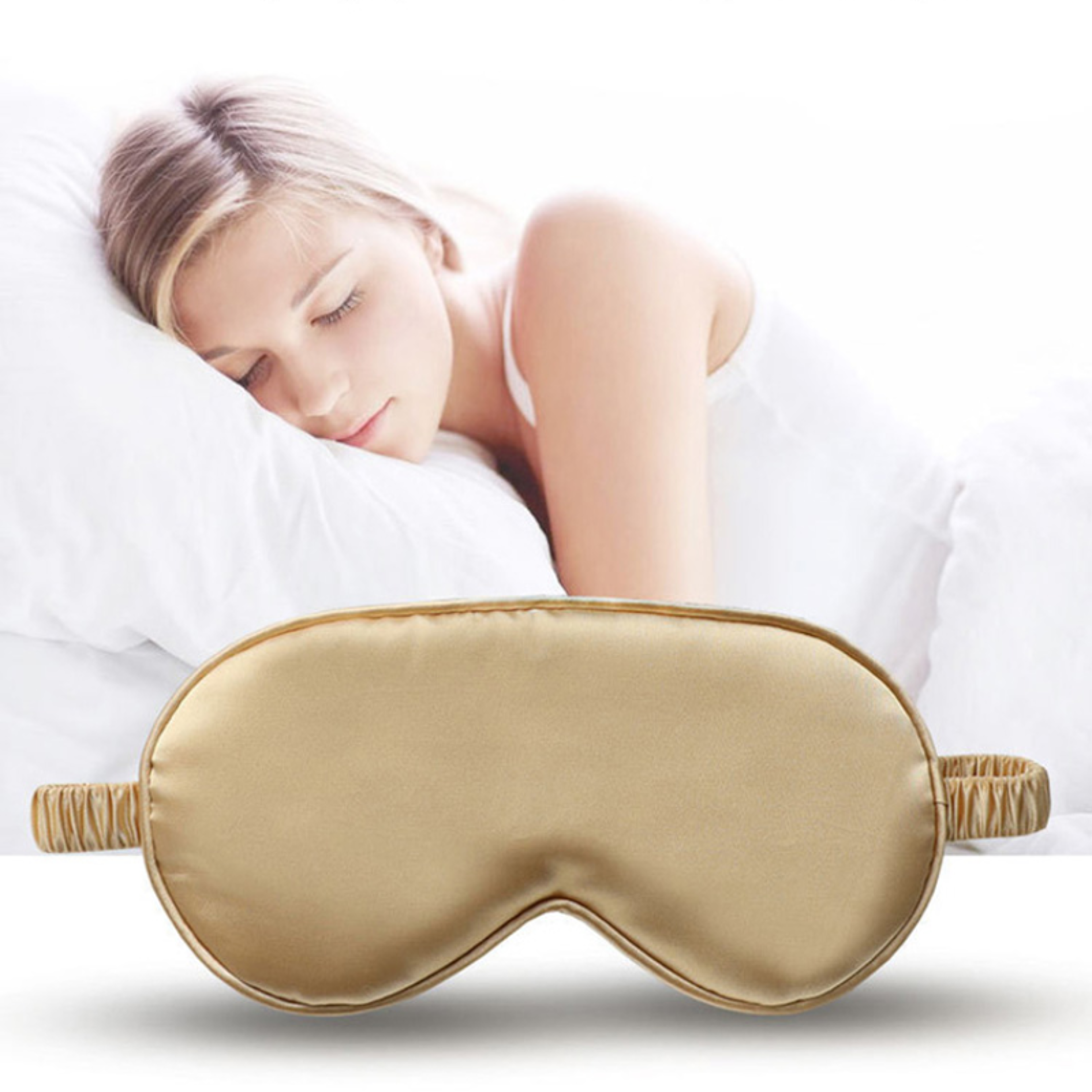 Soft Light Blocking Sleep Eye Mask For Travel Naps And Rest 0