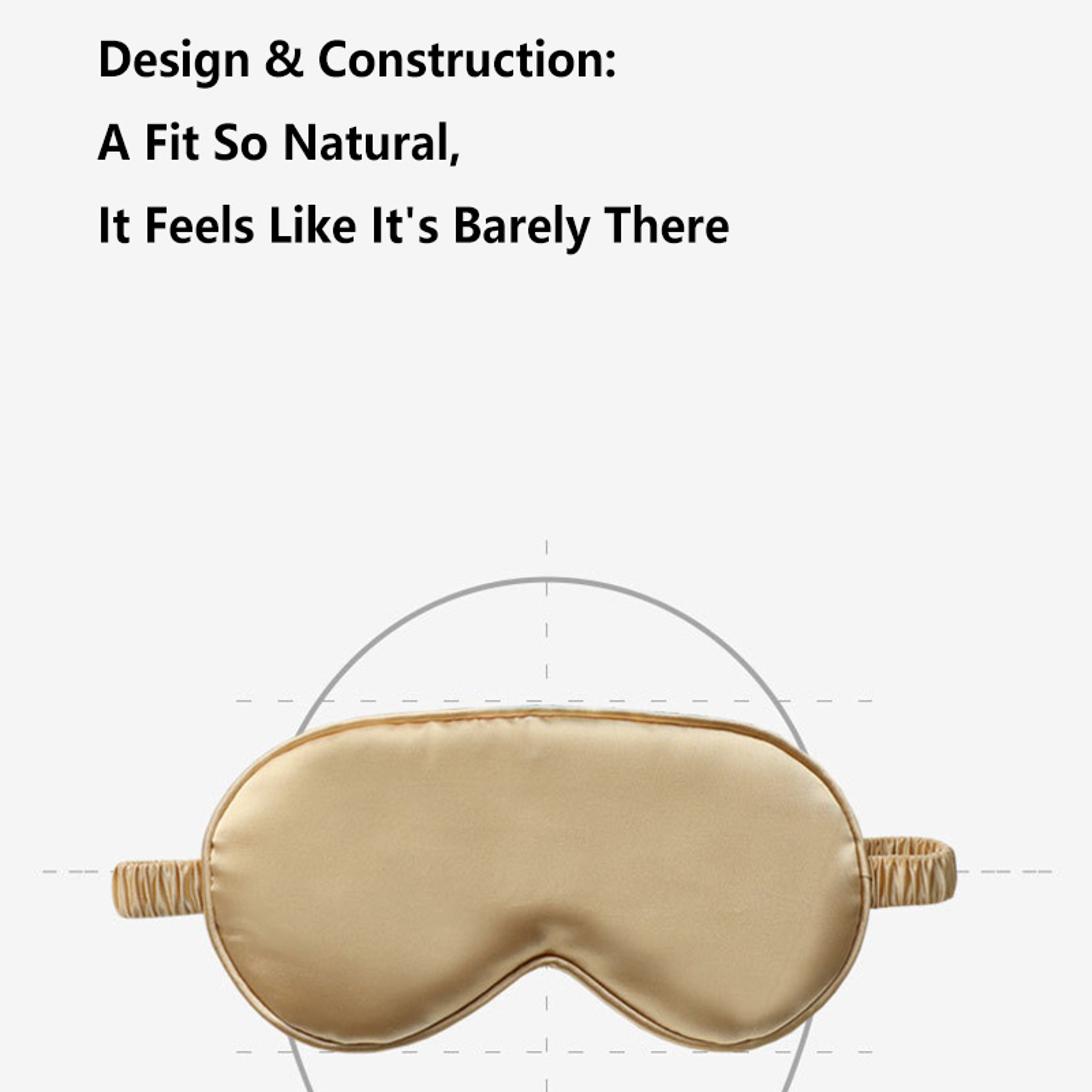 Soft Light Blocking Sleep Eye Mask For Travel Naps And Rest 10