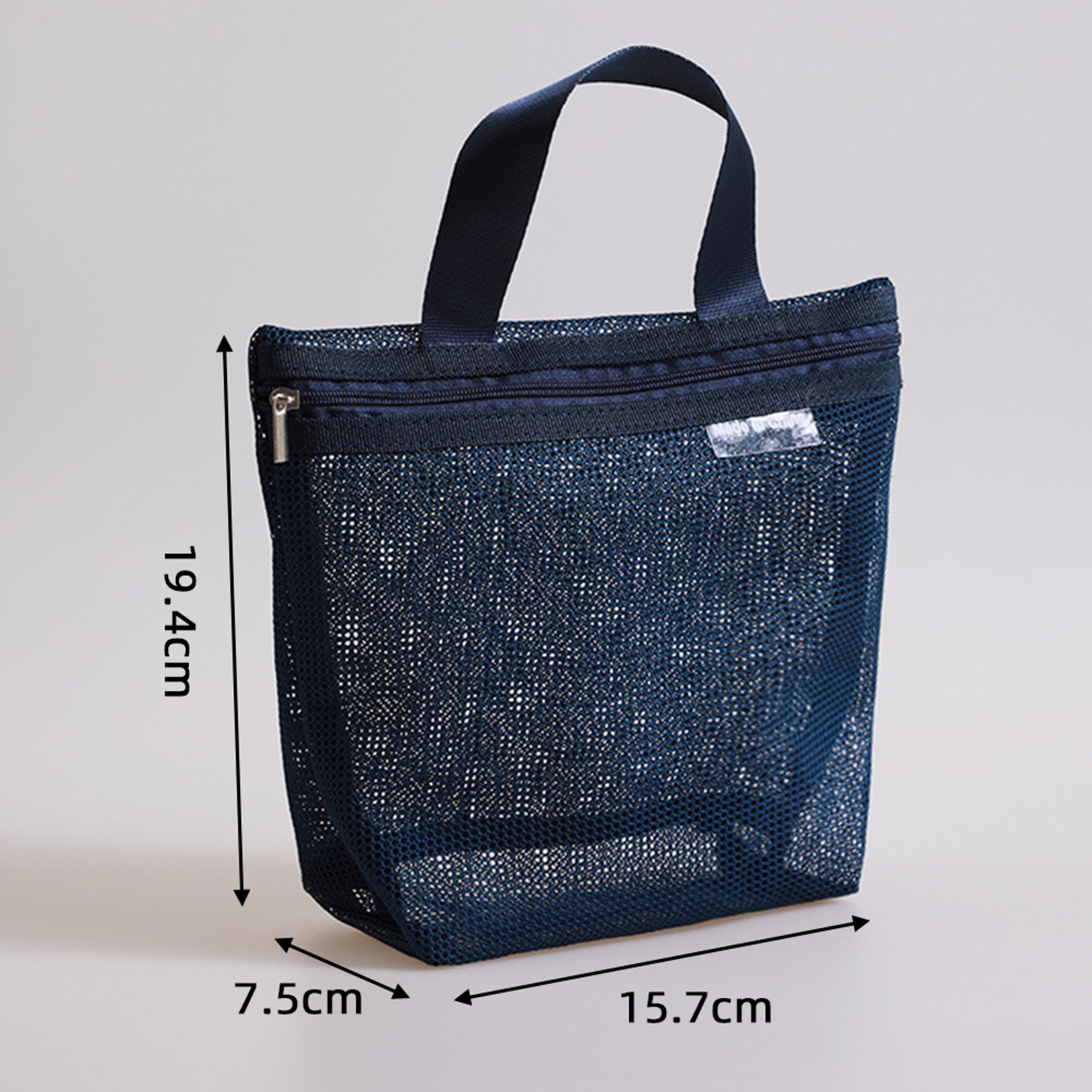 Quick Dry Hanging Toiletry Bag Mesh Travel Makeup Organizer 2