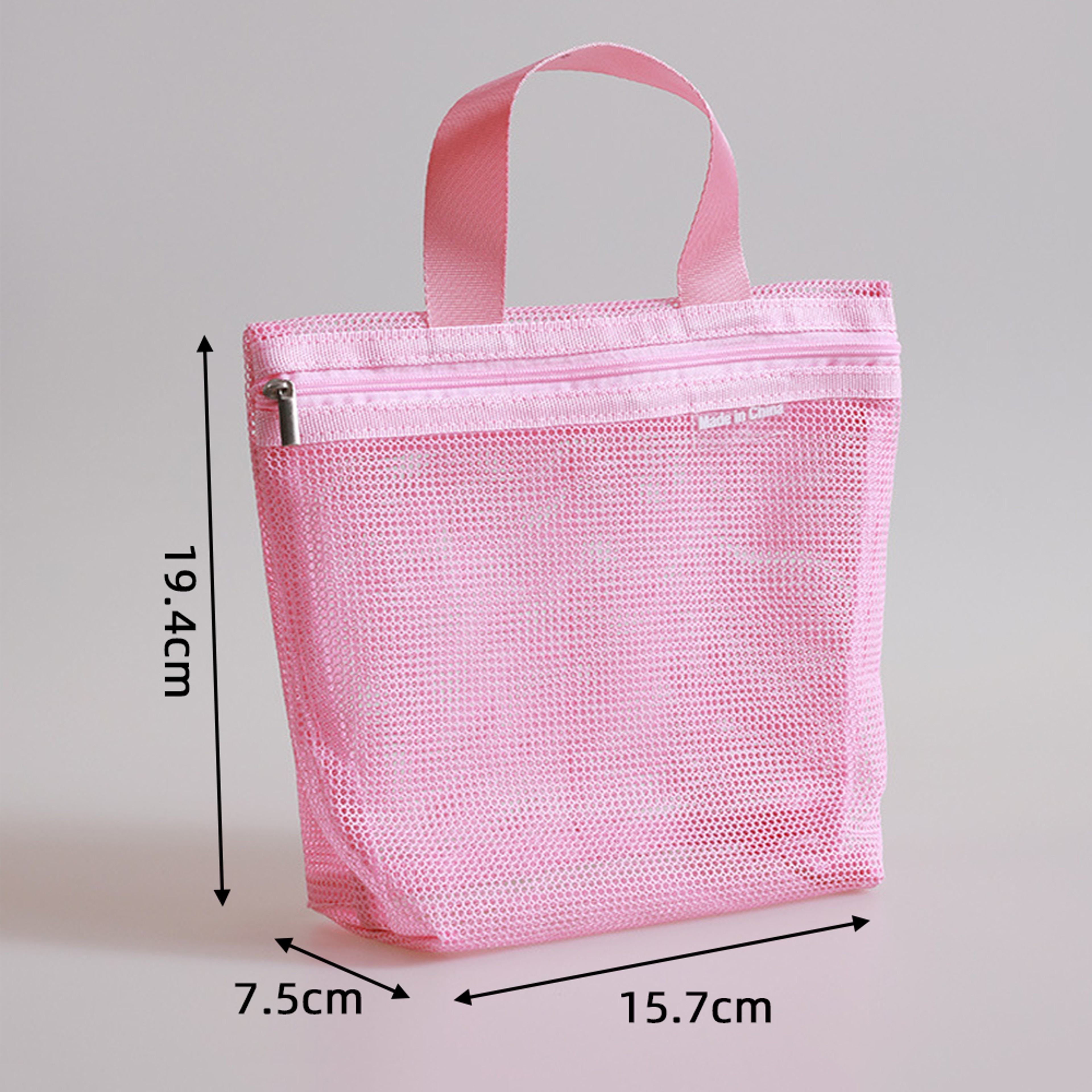 Quick Dry Hanging Toiletry Bag Mesh Travel Makeup Organizer 3