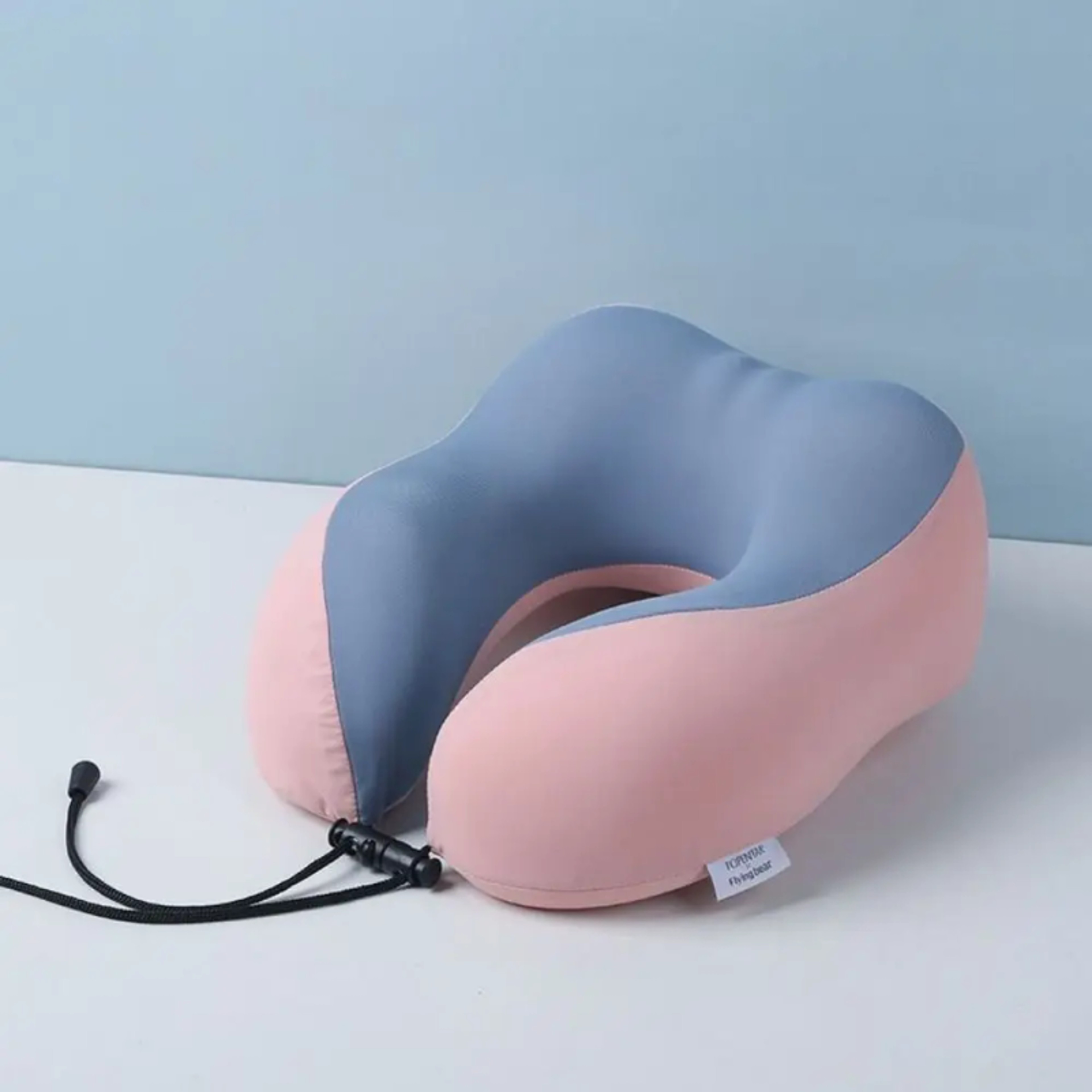 Memory Foam Travel Neck Pillow With U Shaped Support And Storage Bag 7