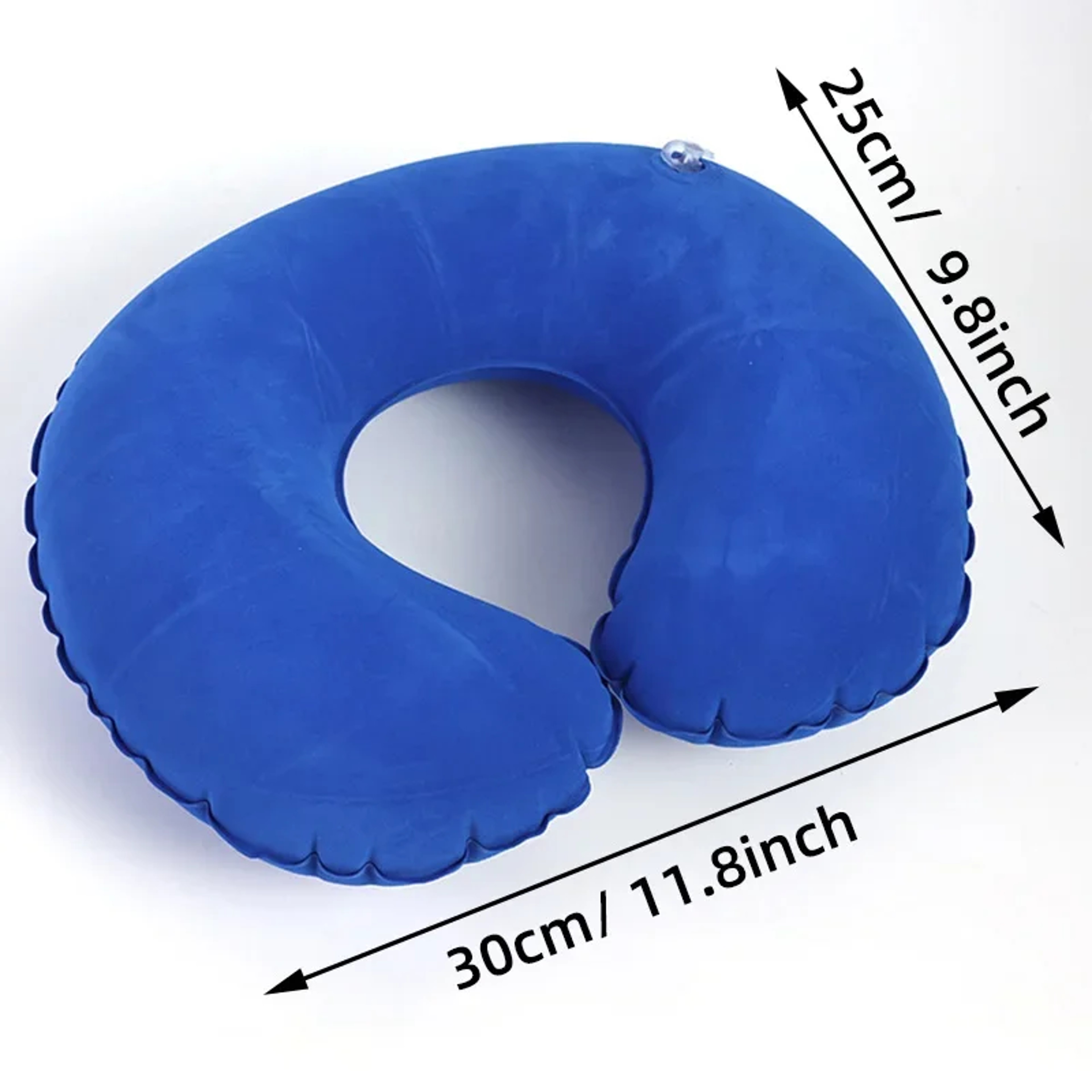Comfort Plus Inflatable Travel Pillow For Airplane Car And Neck Support 0
