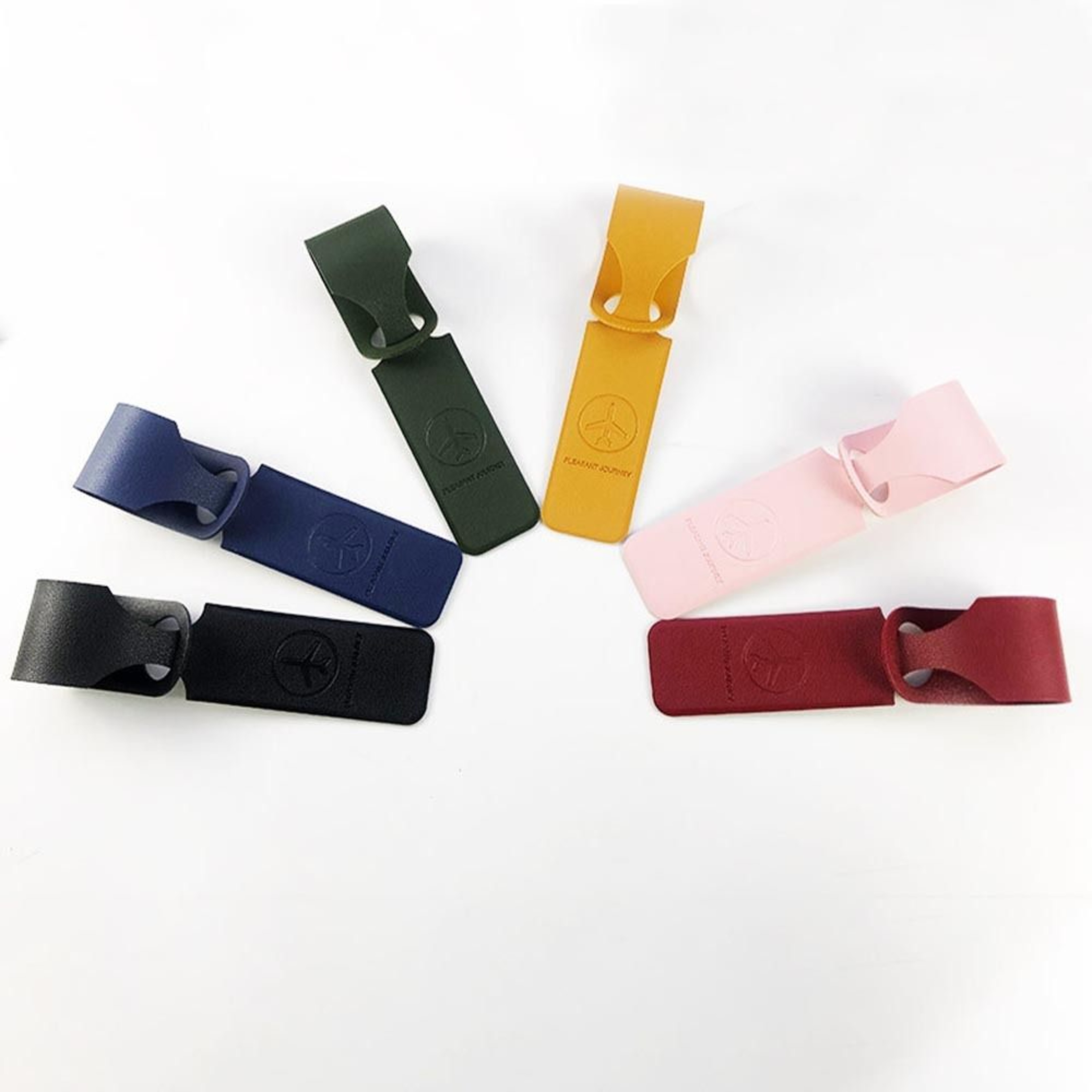 Leather Luggage Tag For Suitcases Handbags And Travel Bags 0