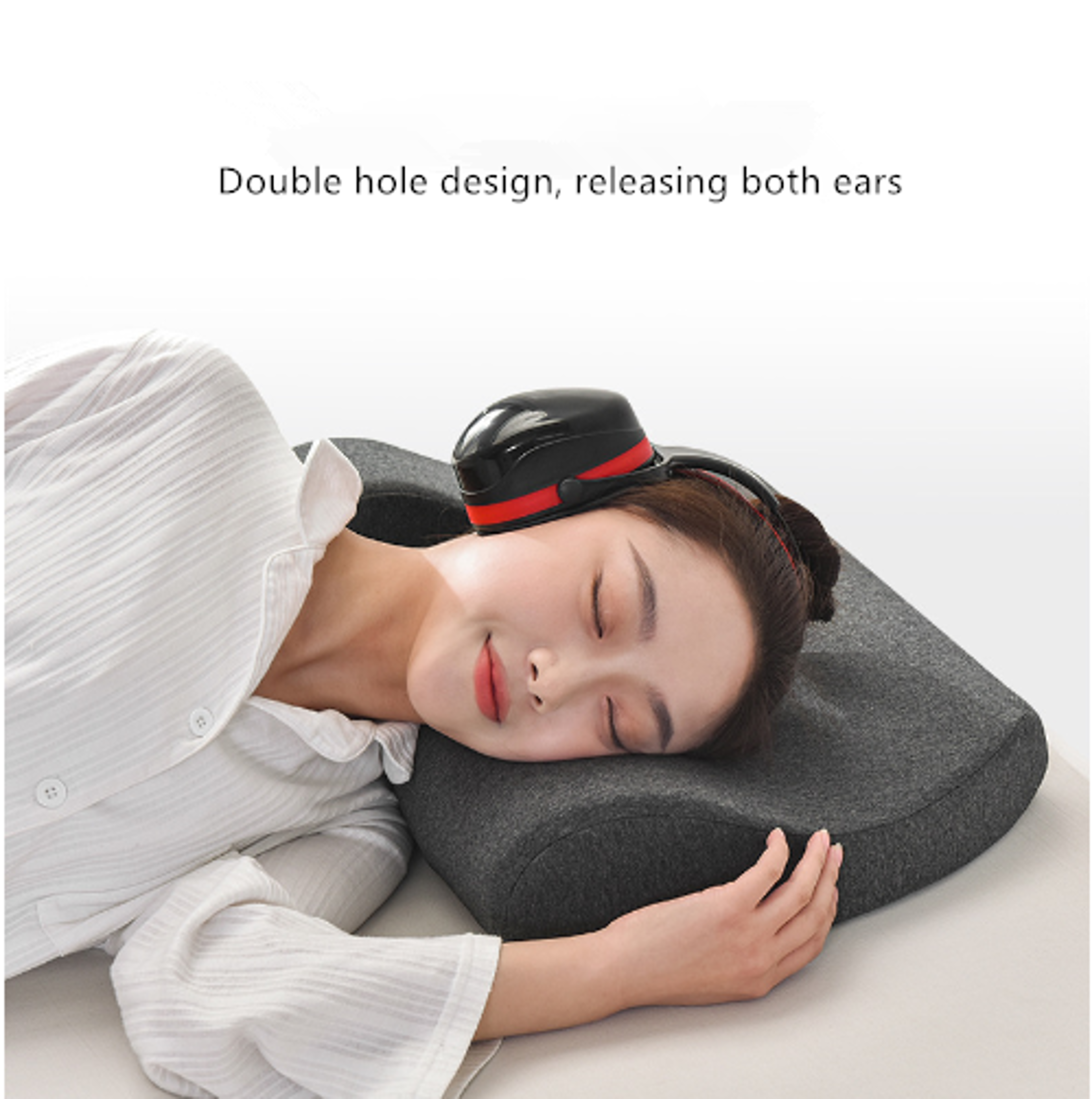 Soft Side Sleeper Pillow Cervical Memory Foam Pillow For Neck Support 4