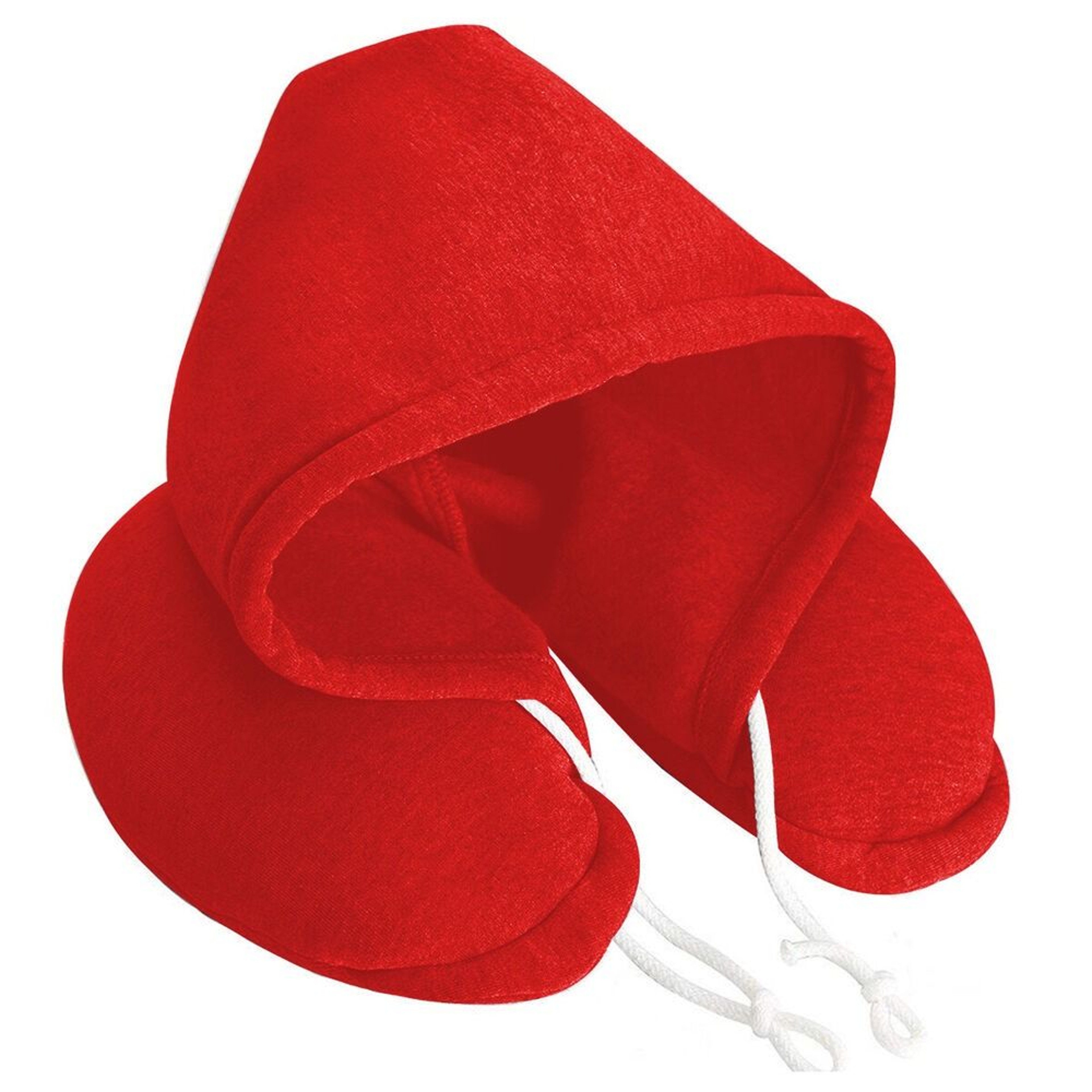 Hooded U Shaped Travel Pillow For Airplane Neck Support 0