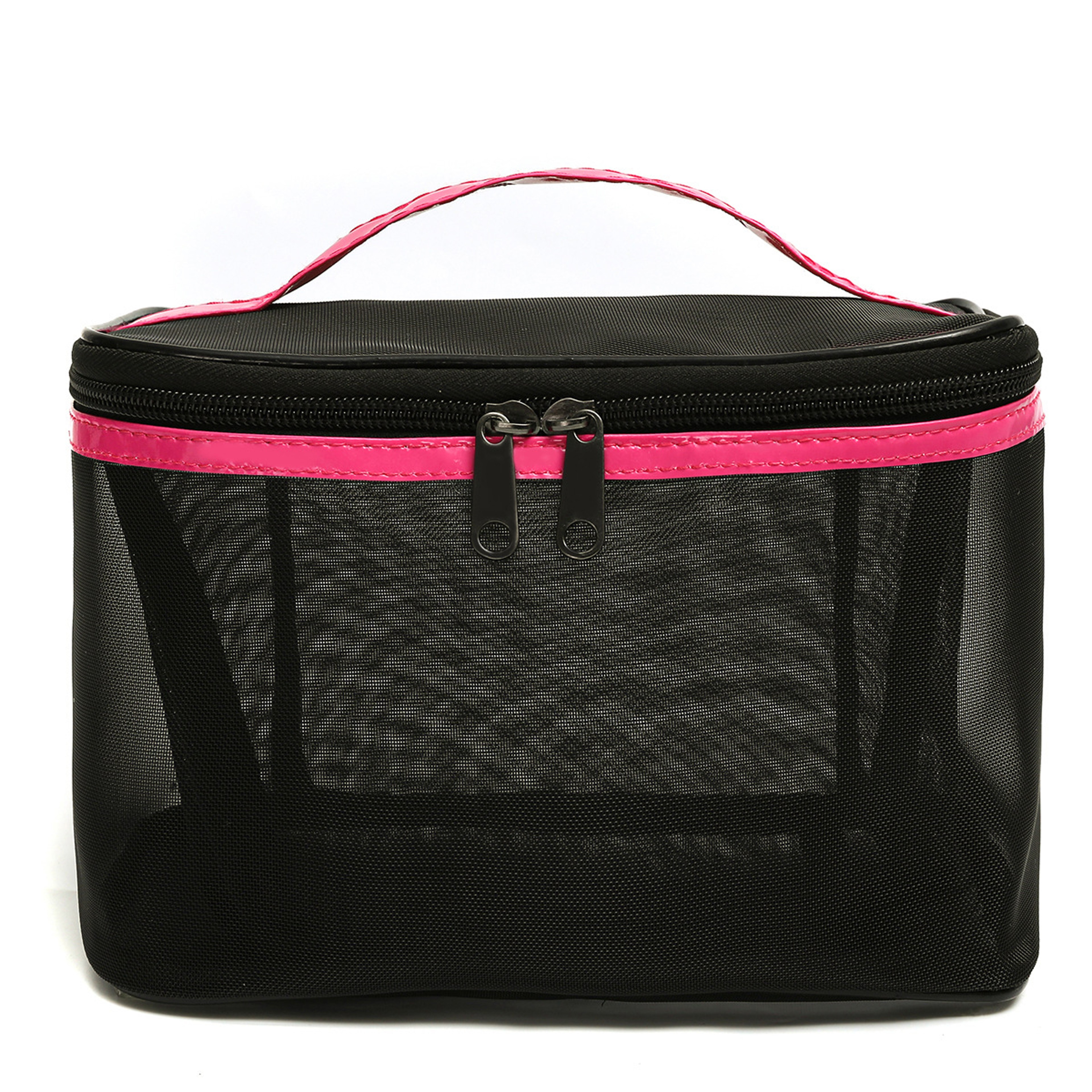 Large Capacity Mesh Makeup Bag Travel Toiletry Bag And Cosmetic Organizer 0