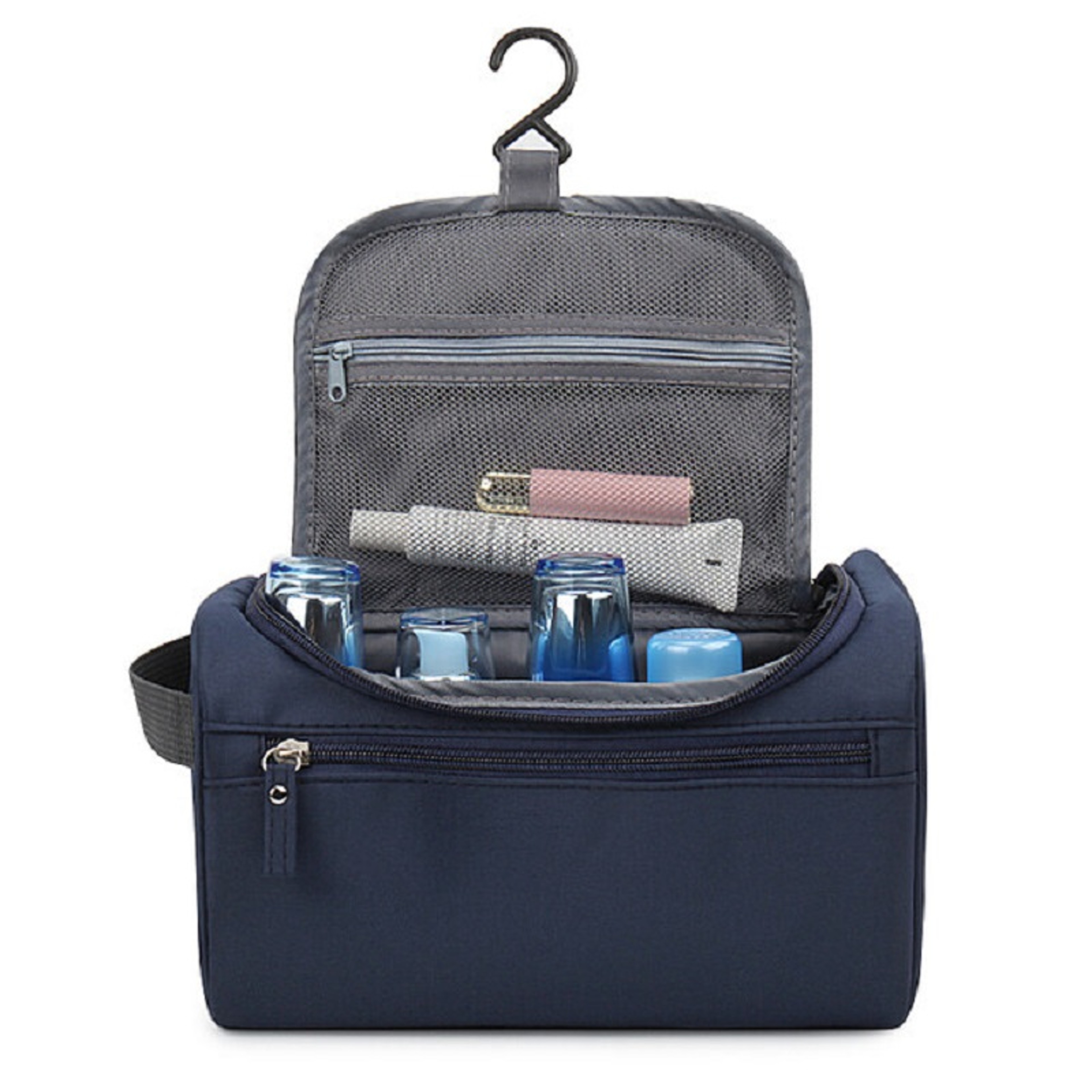 Portable Makeup Bag Waterproof Cosmetic Organizer Hanging Travel Toiletry Case 6
