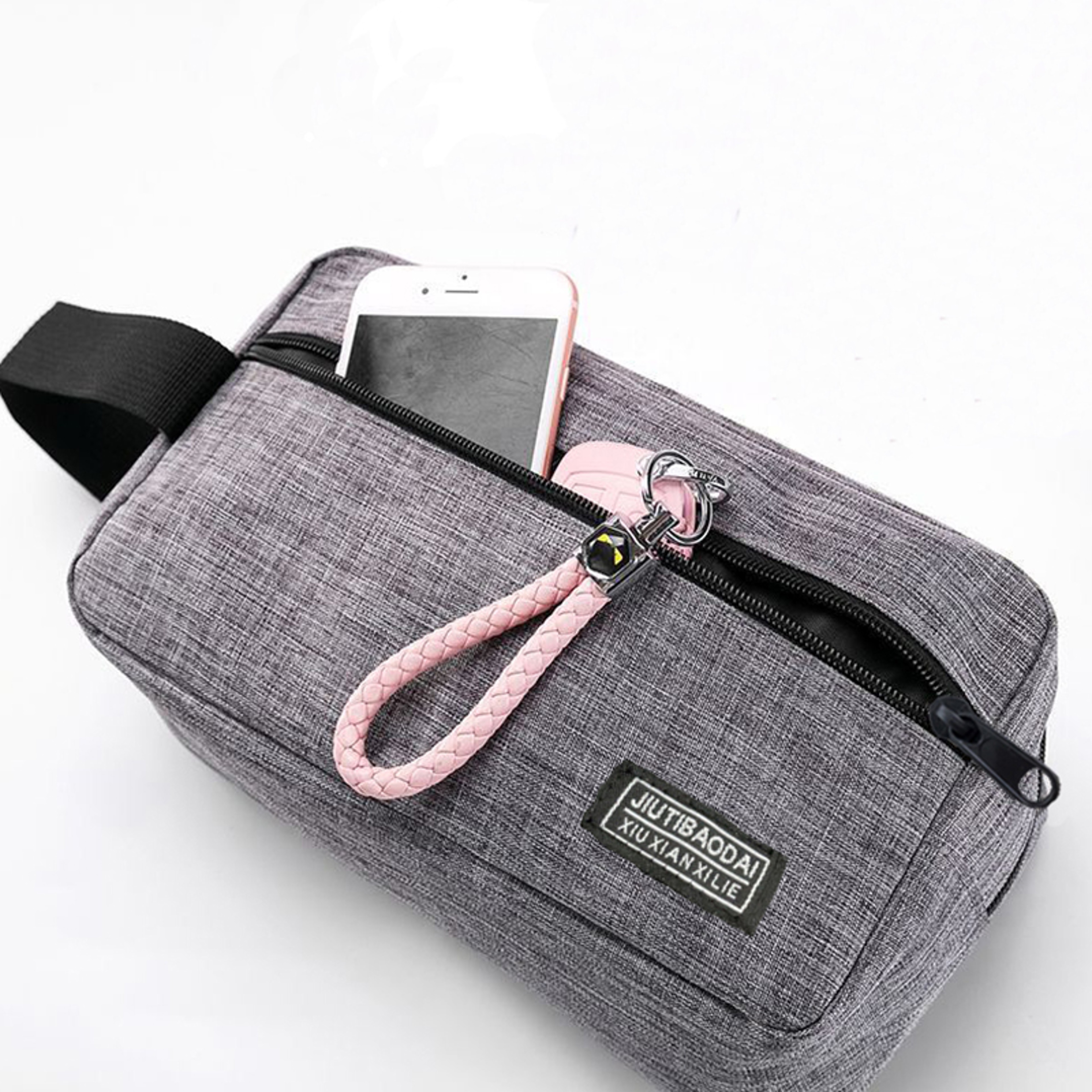 Minimalist Hanging Toiletry Bag For Women Travel Makeup Organizer 4