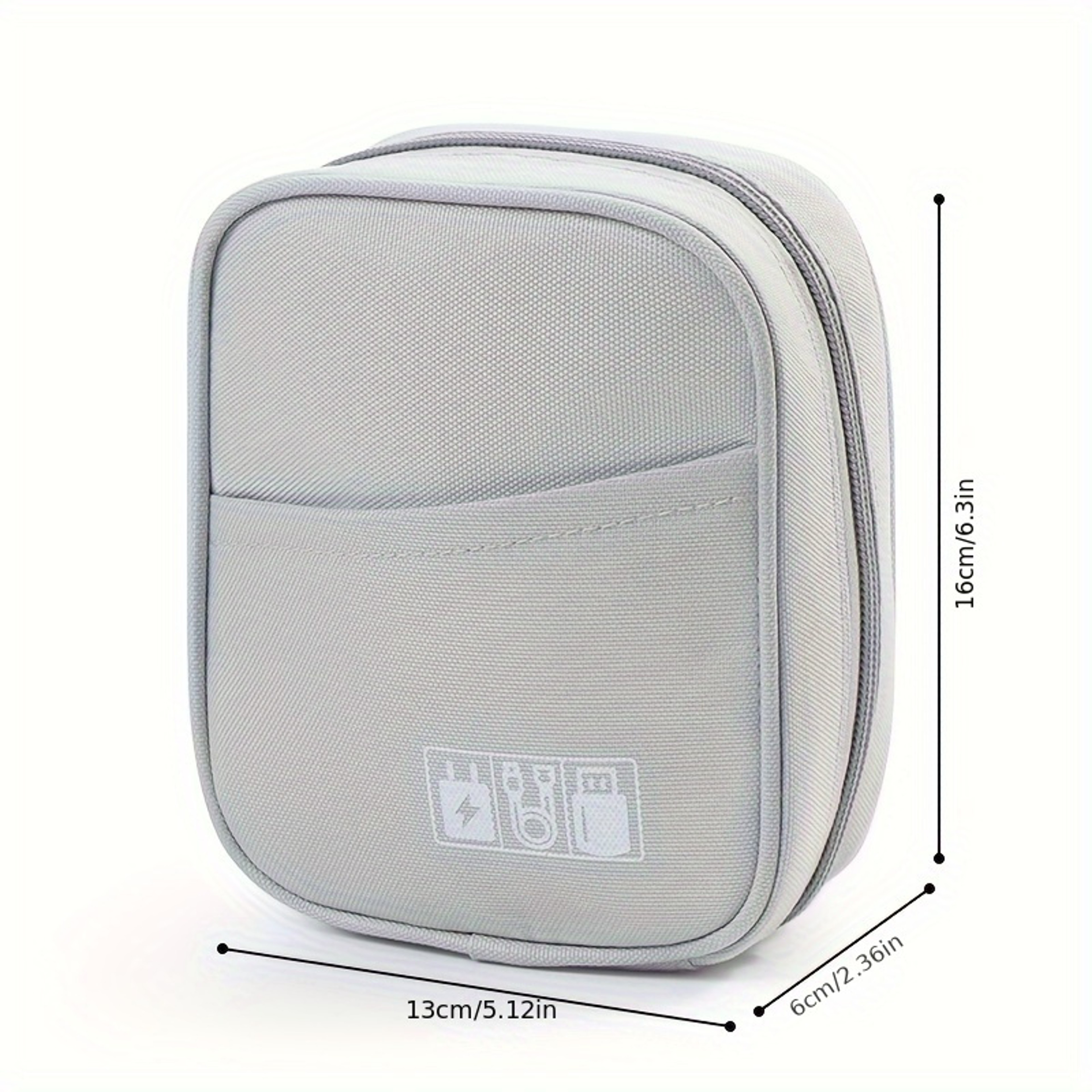 Compact Electronic Organizer Case Tech Pouch For MacBook Charger Mouse And Cables 2